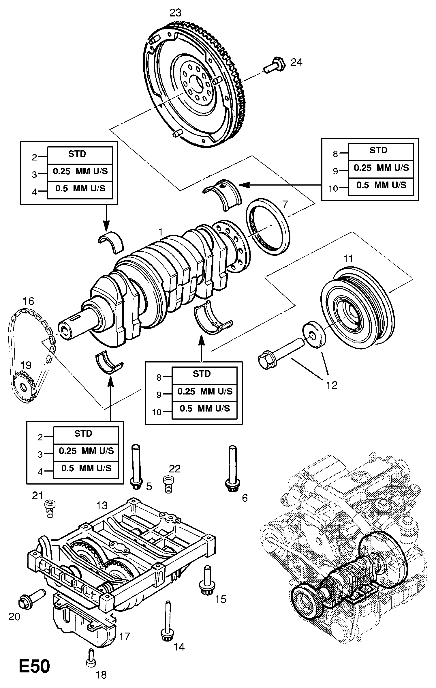 Opel 6 15 010 - Vaxt zənciri furqanavto.az