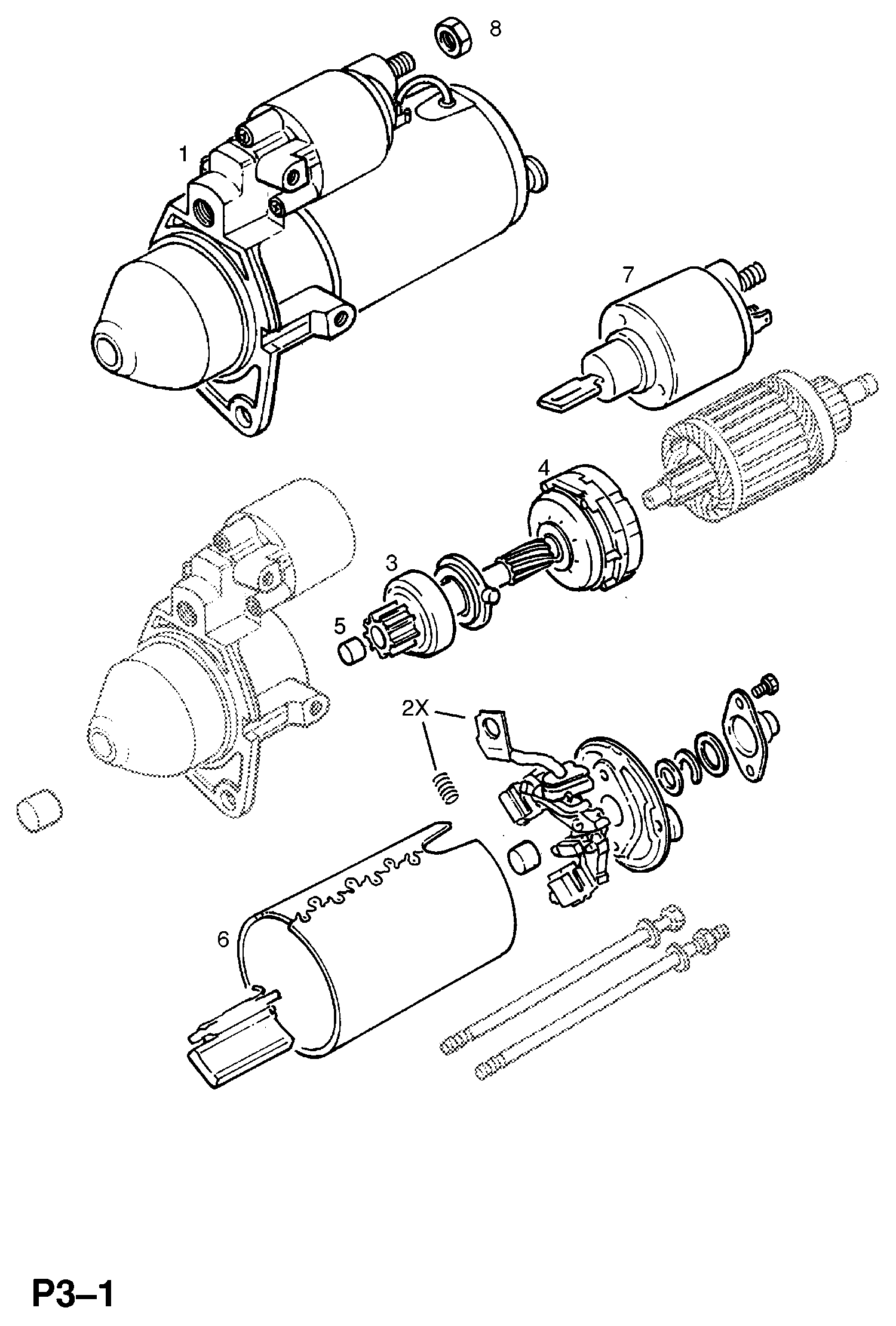 Opel 12 02 148 - Başlanğıc furqanavto.az