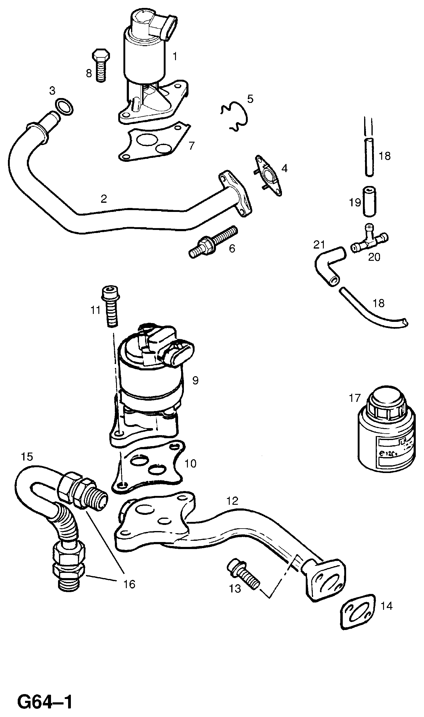 Opel 58 51 040 - EGR Valf furqanavto.az