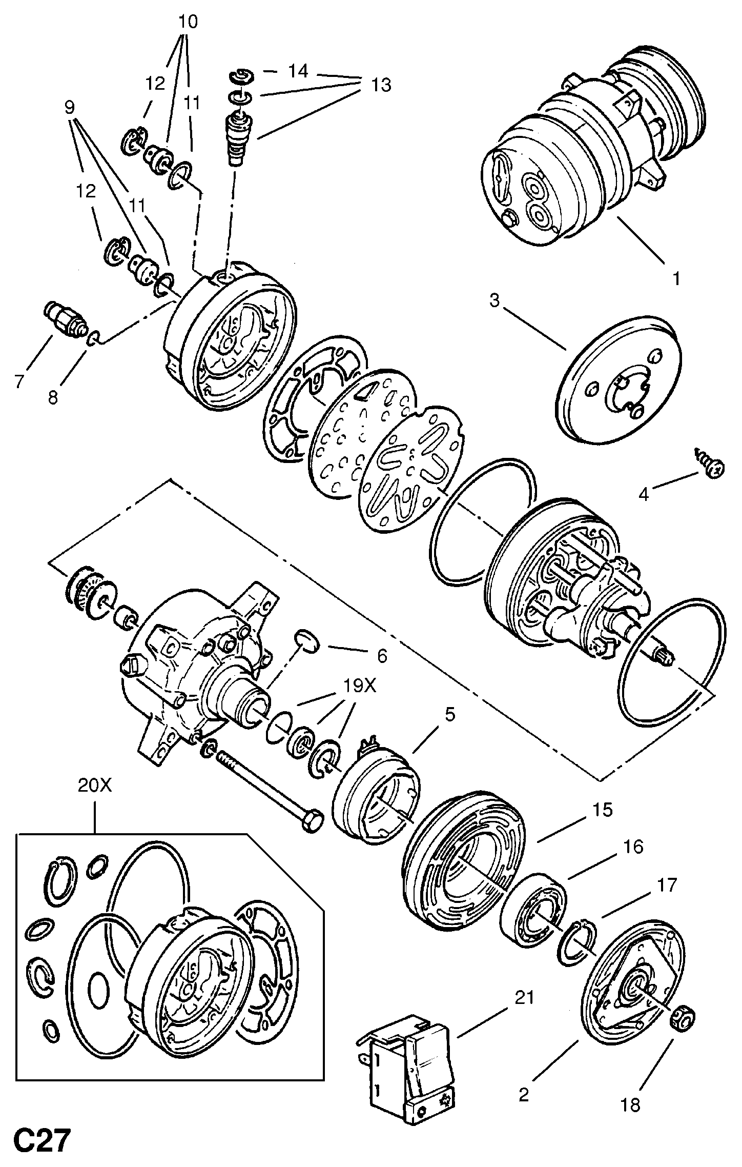 Opel 1854800 - Mühür halqası, yağ boşaltma tapası furqanavto.az