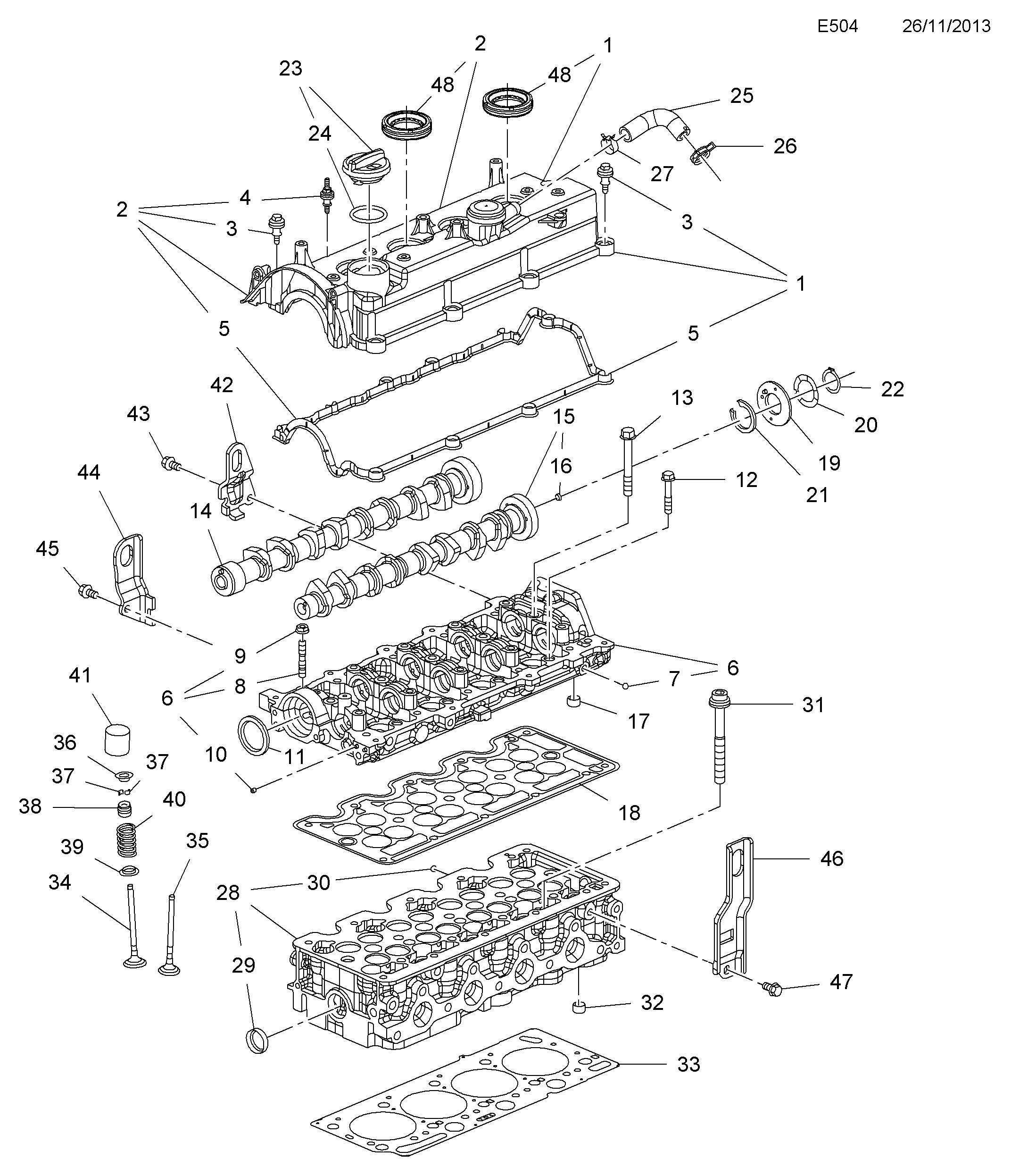 Seat 6 42 533 - Mühür halqası, klapan sapı furqanavto.az