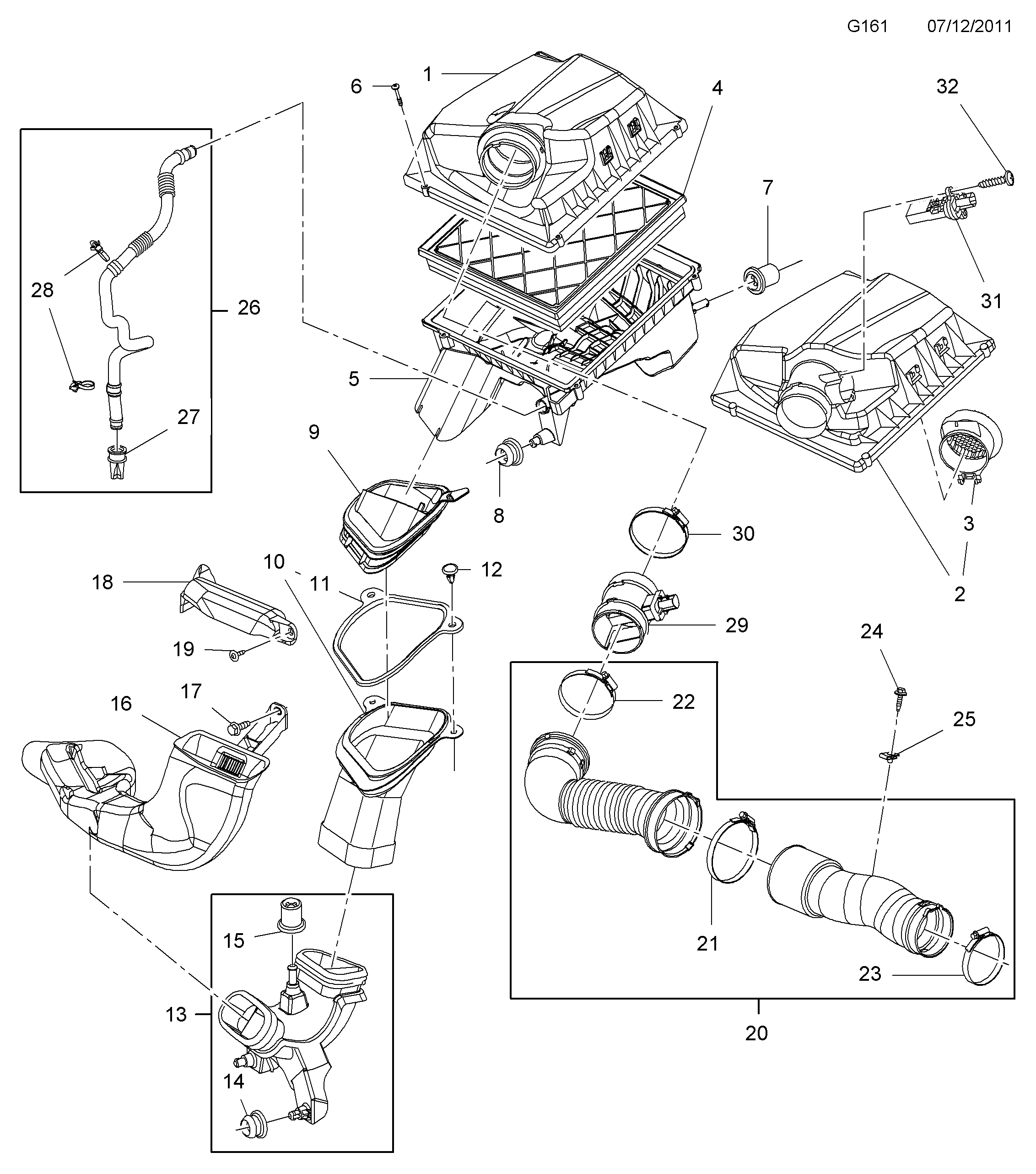 Opel 836655 - Hava Kütləsi Sensoru furqanavto.az