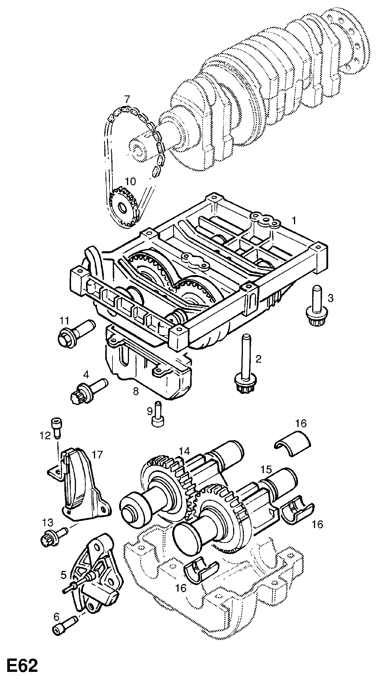 JAMEX 615003 - SHAFT, ENGINE VIBRATION DAMPER BALANCE UNIT (DRIVING) (NLS.- USE furqanavto.az