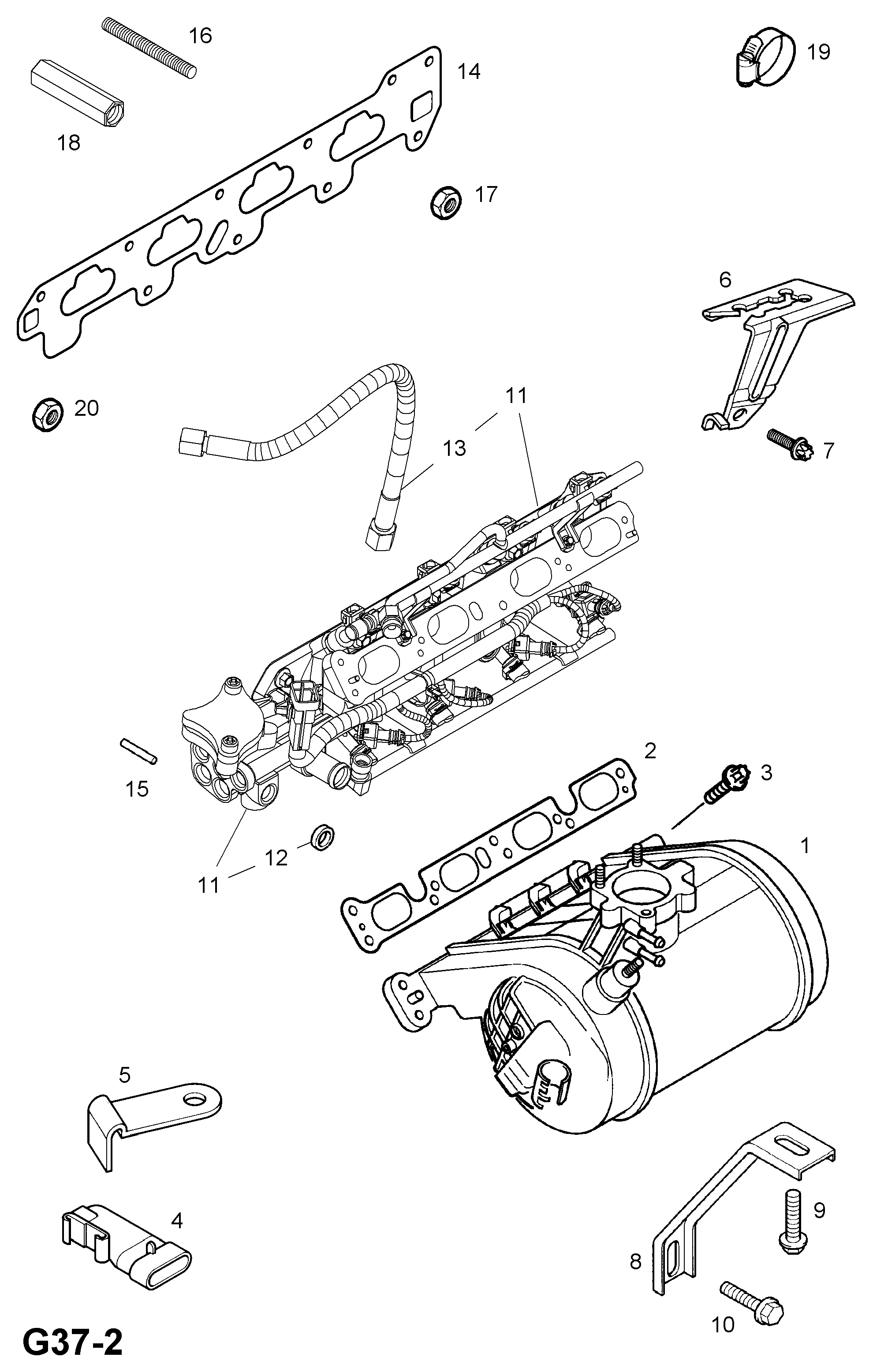 Vauxhall 62 38 120 - Sensor, təzyiqi artırın furqanavto.az