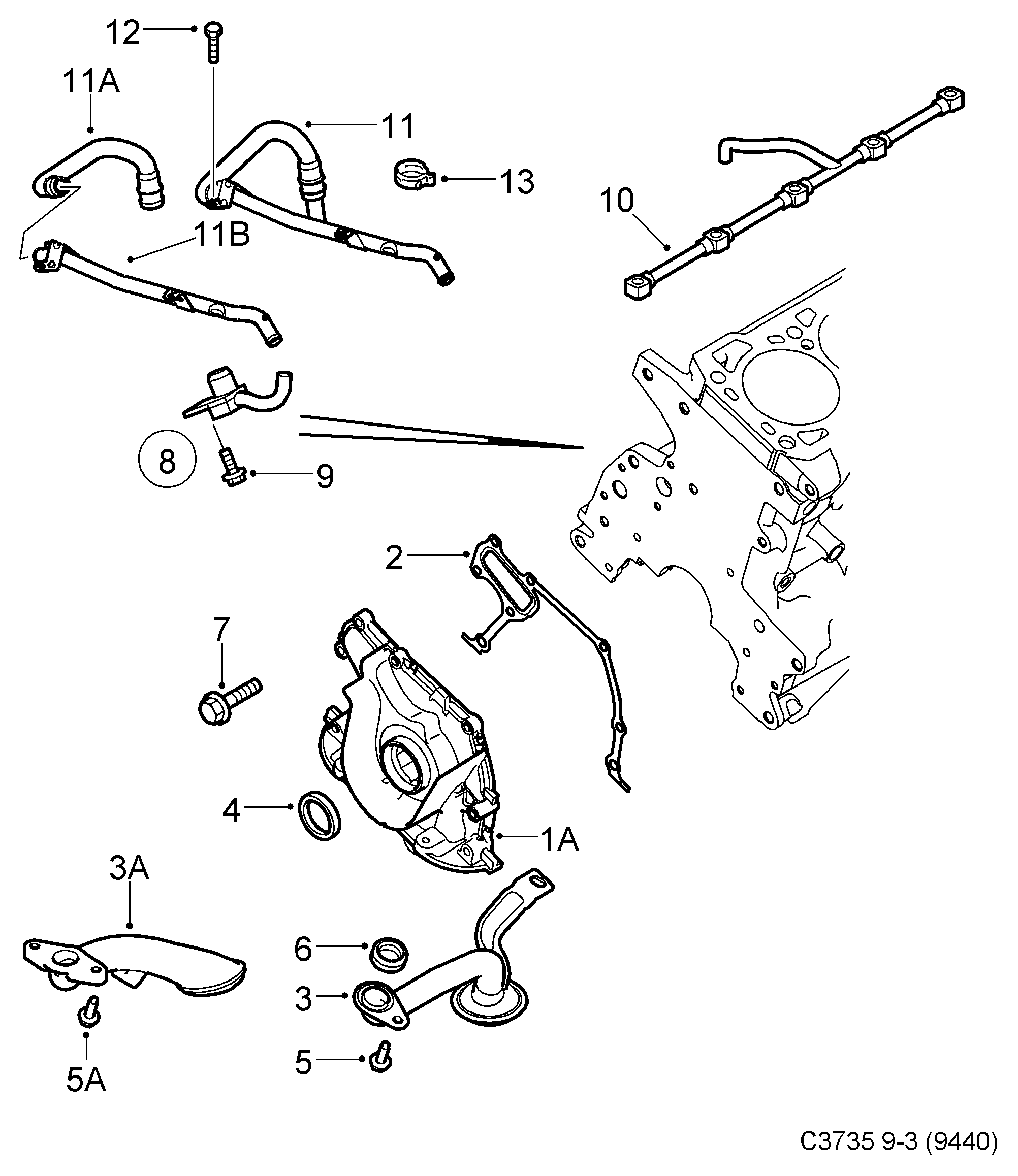 Chevrolet 93179333 - Vaxt zəncirinin dəsti furqanavto.az