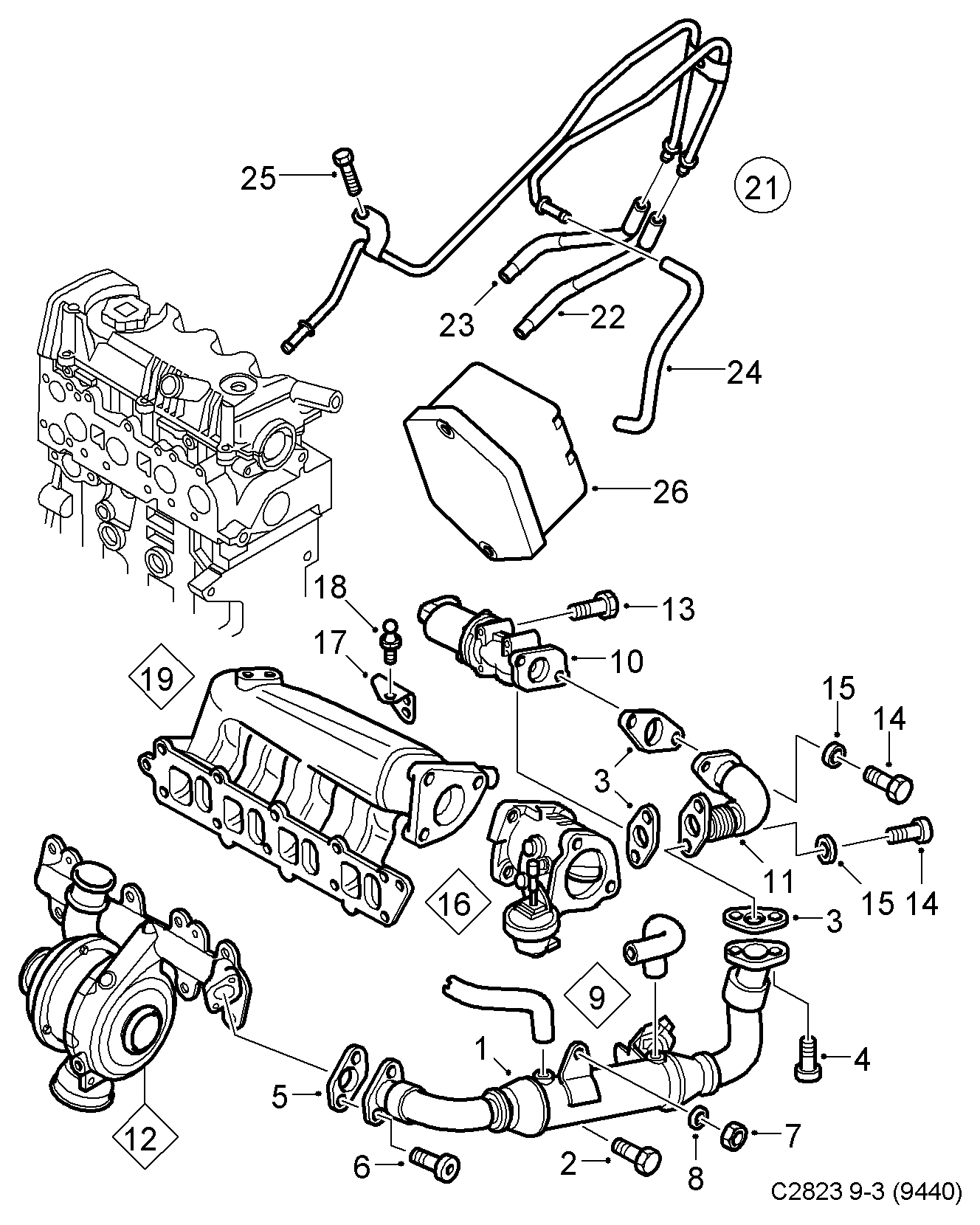 Opel 93178885 - Möhür, EGR klapan furqanavto.az