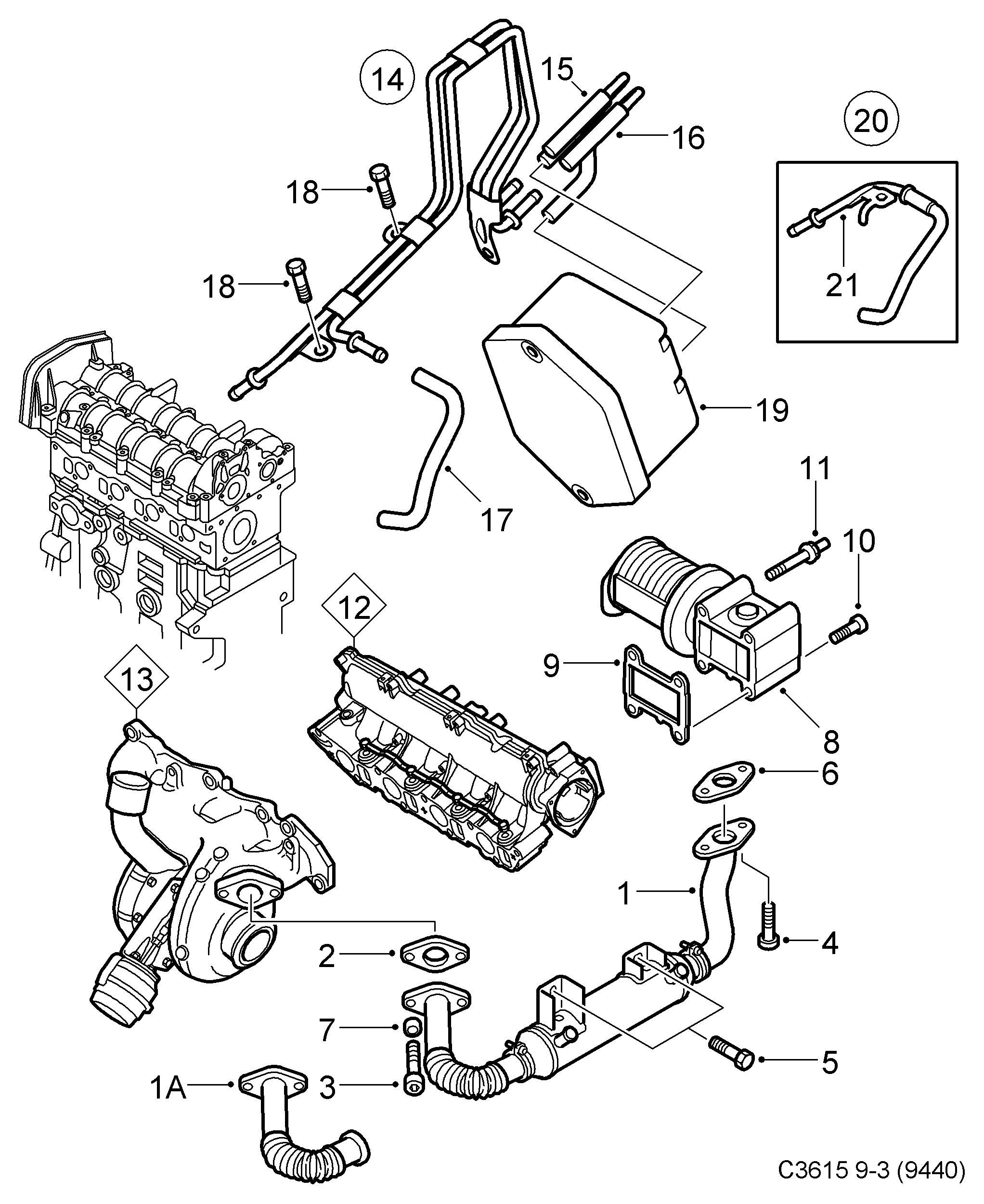 Alfarome/Fiat/Lanci 93181981 - EGR Valf furqanavto.az