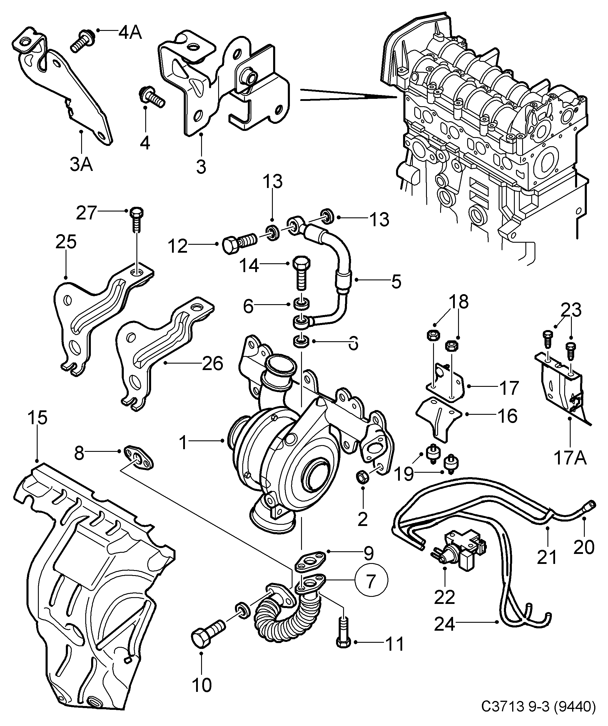 Vauxhall 93192073 - Şarj cihazı, doldurma sistemi furqanavto.az