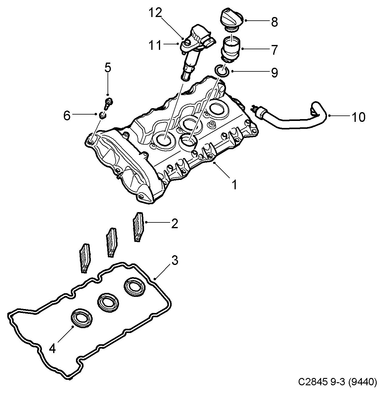 Opel 12583514 - Alovlanma bobini furqanavto.az