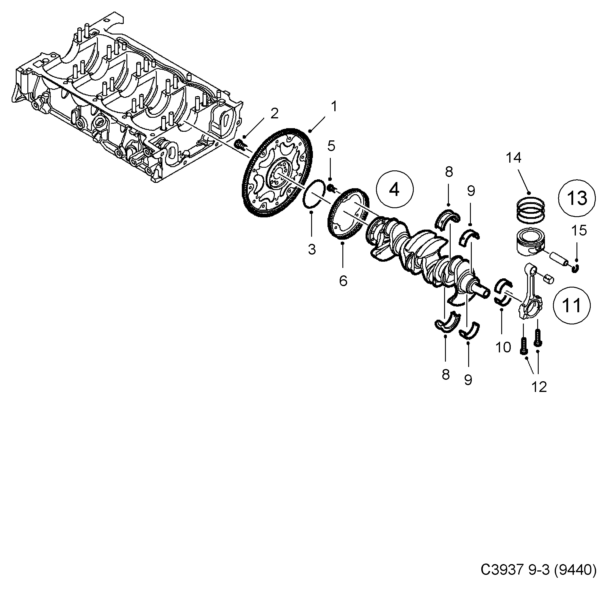 SAAB 90 325 572 - Vil möhürü, krank mili furqanavto.az