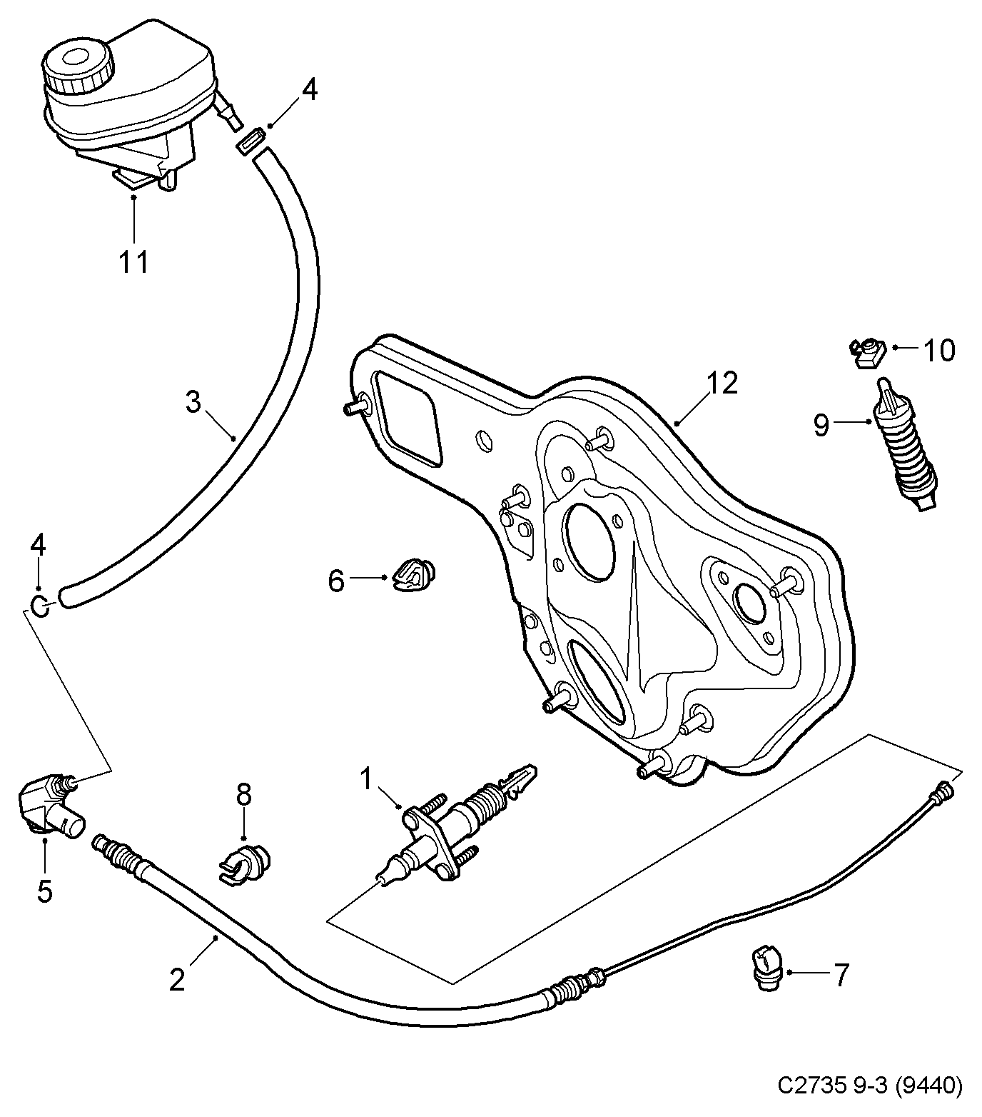 Opel 13105589 - ELBOW,CLU ACTR CYL PIPE(INCLS 11,12,14,15) furqanavto.az