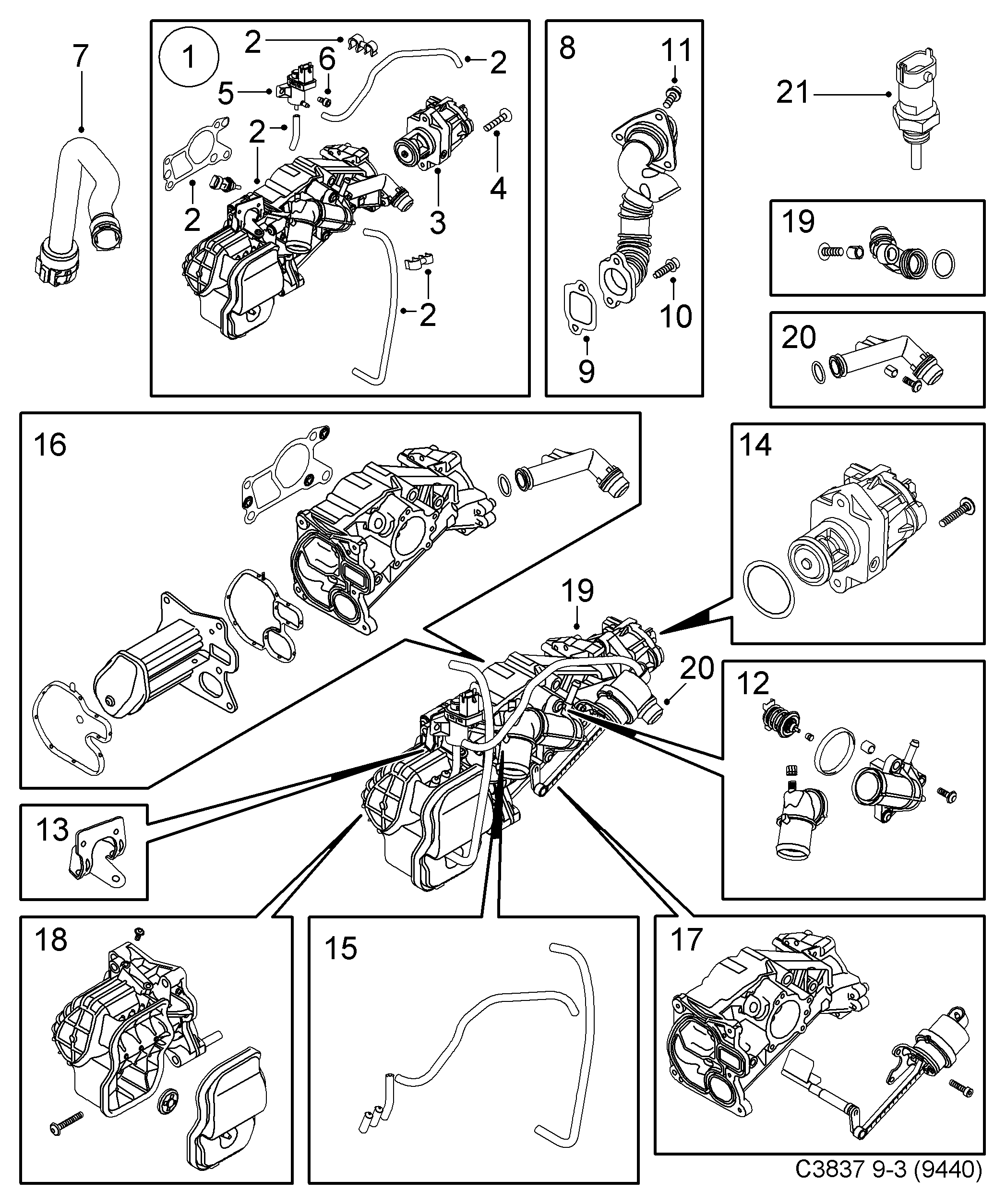 FIAT 93191653 - Sensor, temperature sensor furqanavto.az