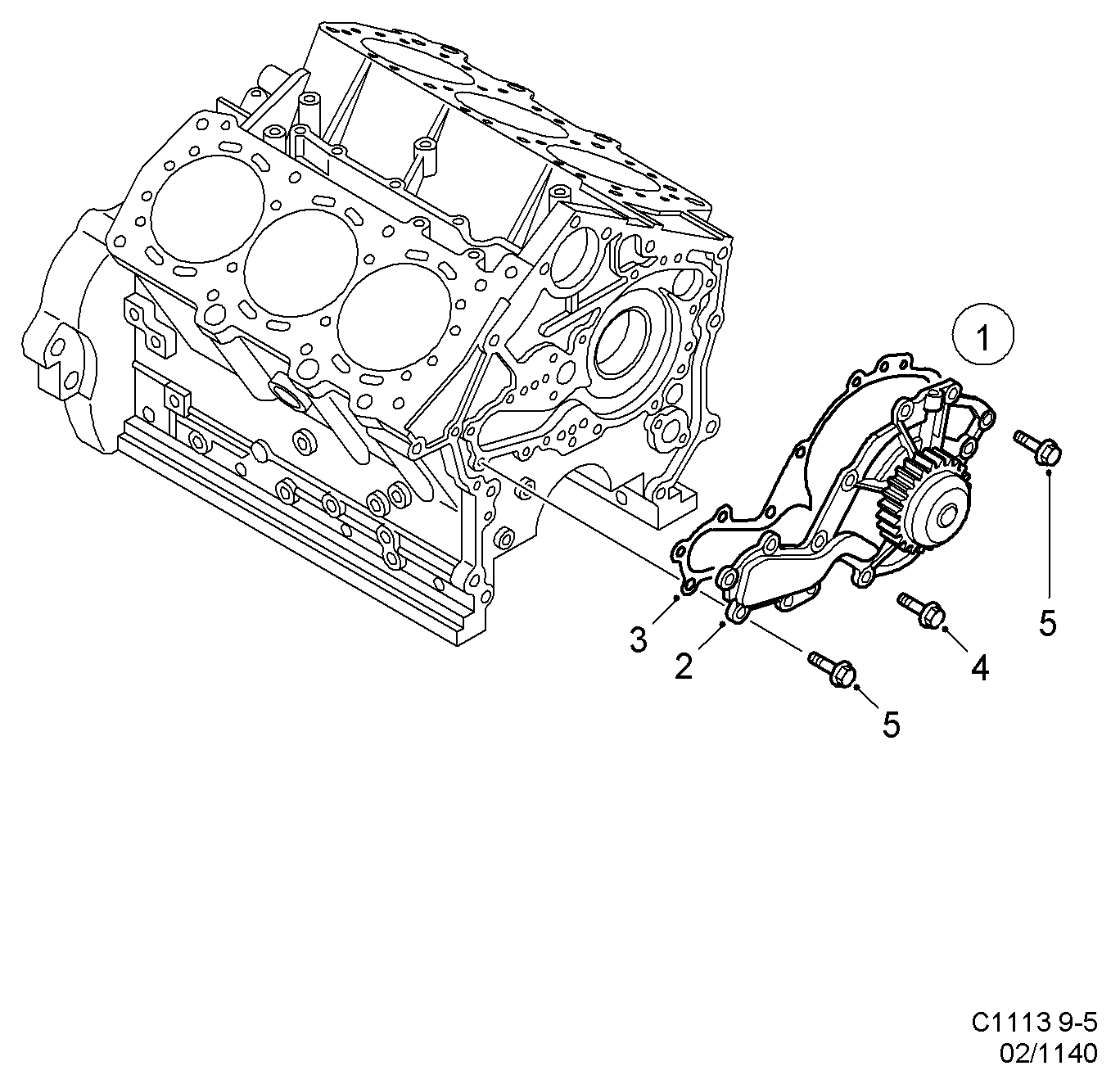 FIAT 5951835 - Su nasosu furqanavto.az