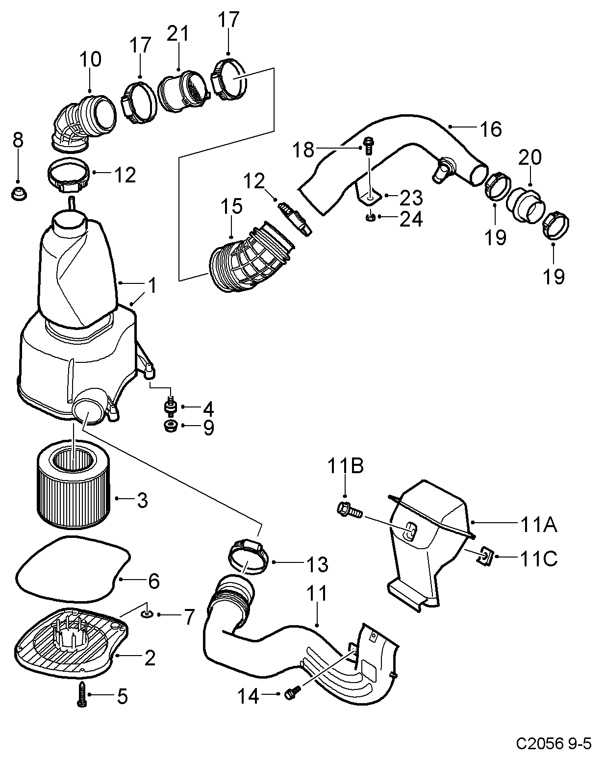 AUDI 5173166 - Hava filtri furqanavto.az