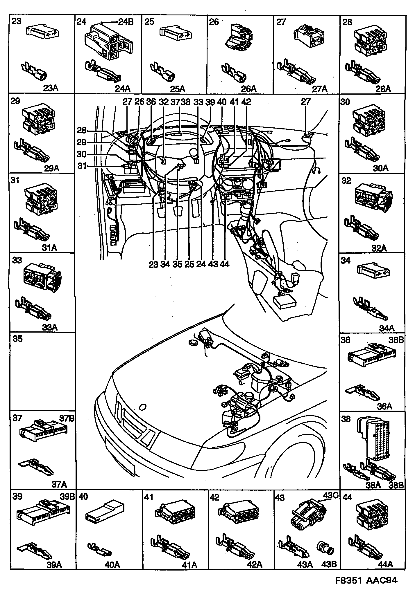 Chevrolet 4409165 - Əyləc şlanqı furqanavto.az