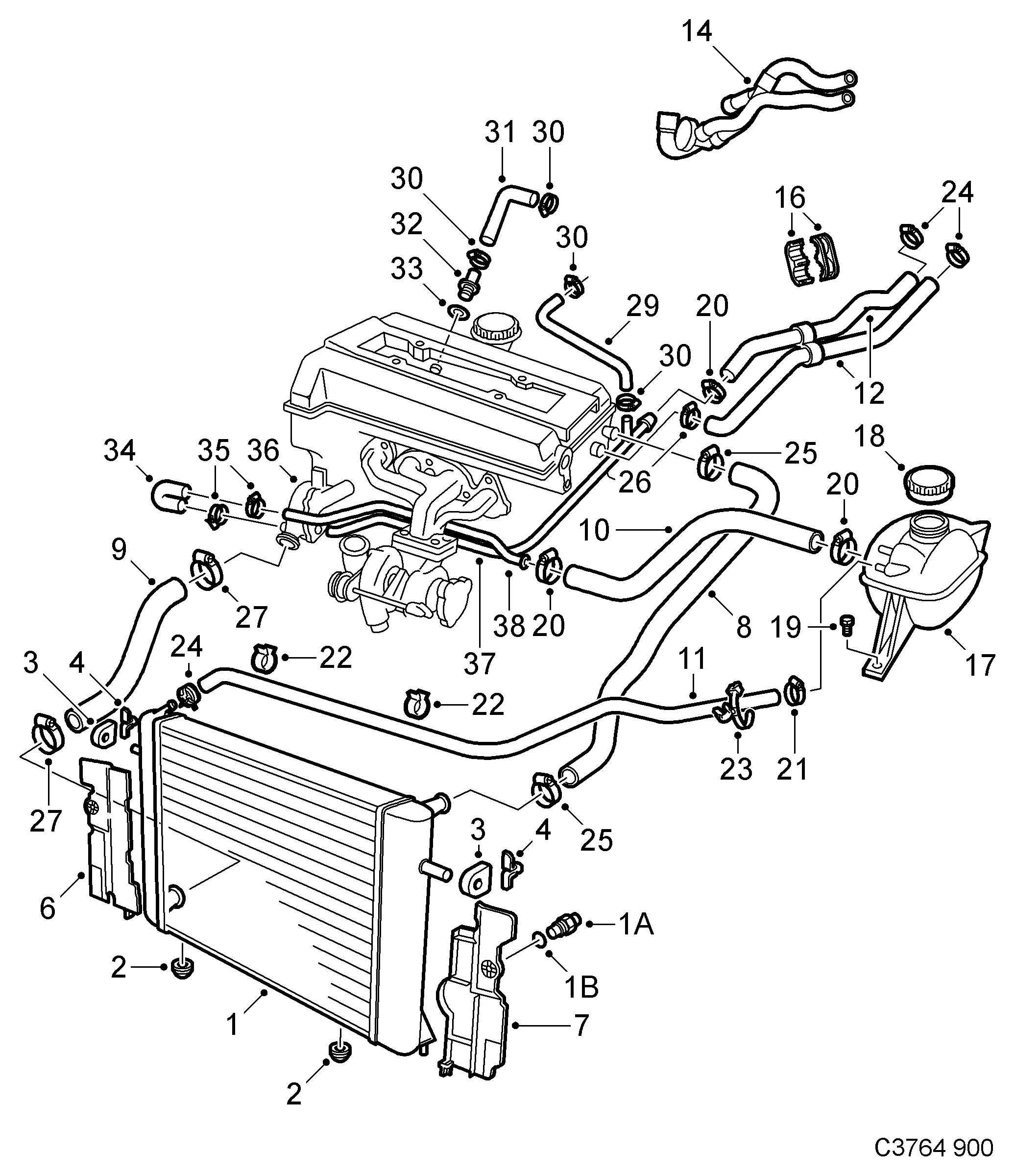 SAAB 43 567 70 - Sızdırmazlıq qapağı, soyuducu çəni furqanavto.az