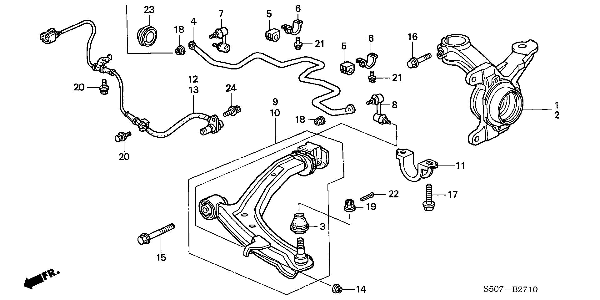 Honda 51225-S50-003 - Billi birləşmə furqanavto.az