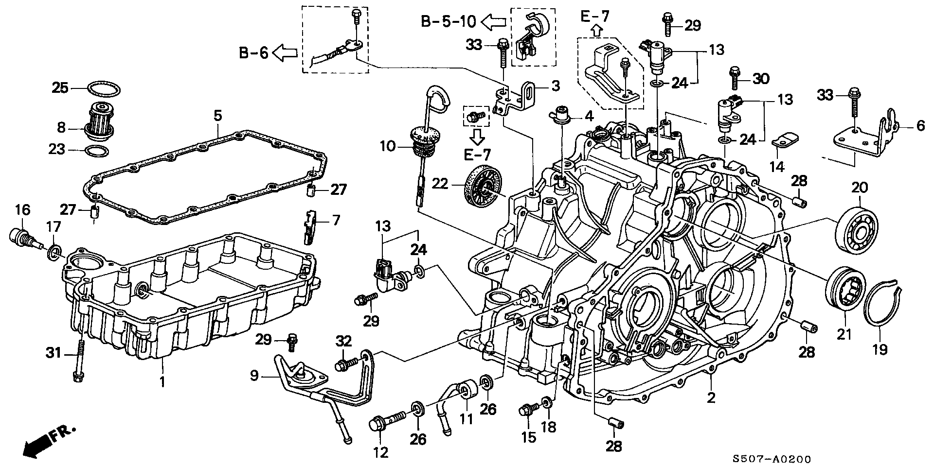 Honda 21814-P4V-000 - Hidravlik Filtr, avtomatik transmissiya furqanavto.az