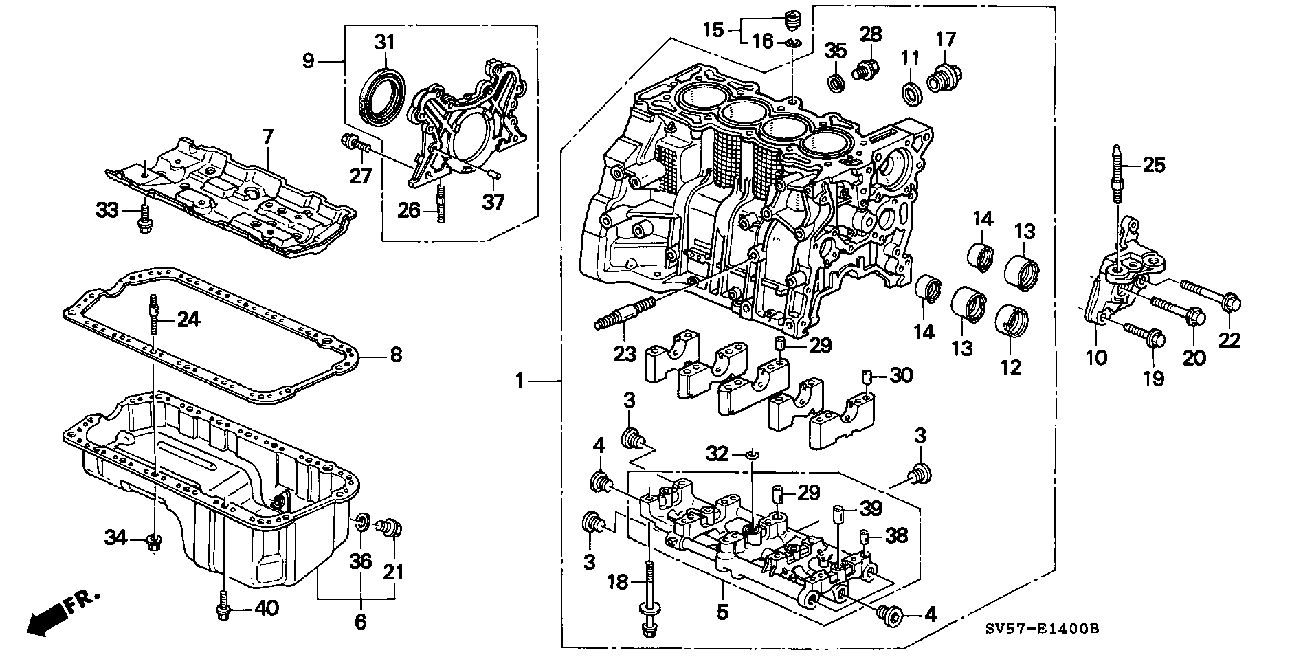 Honda 91214PR4A01 - Vil möhürü, krank mili furqanavto.az