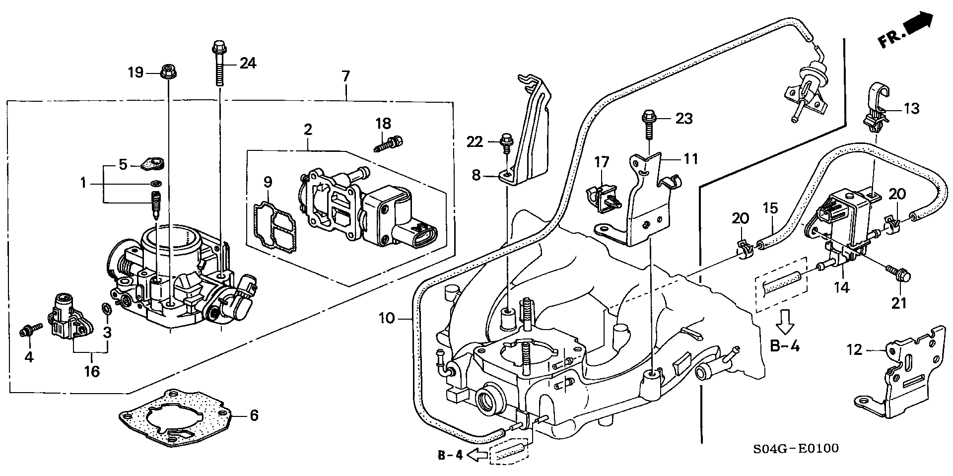 Honda 37830-PAA-S00 - Sensor, təzyiqi artırın furqanavto.az