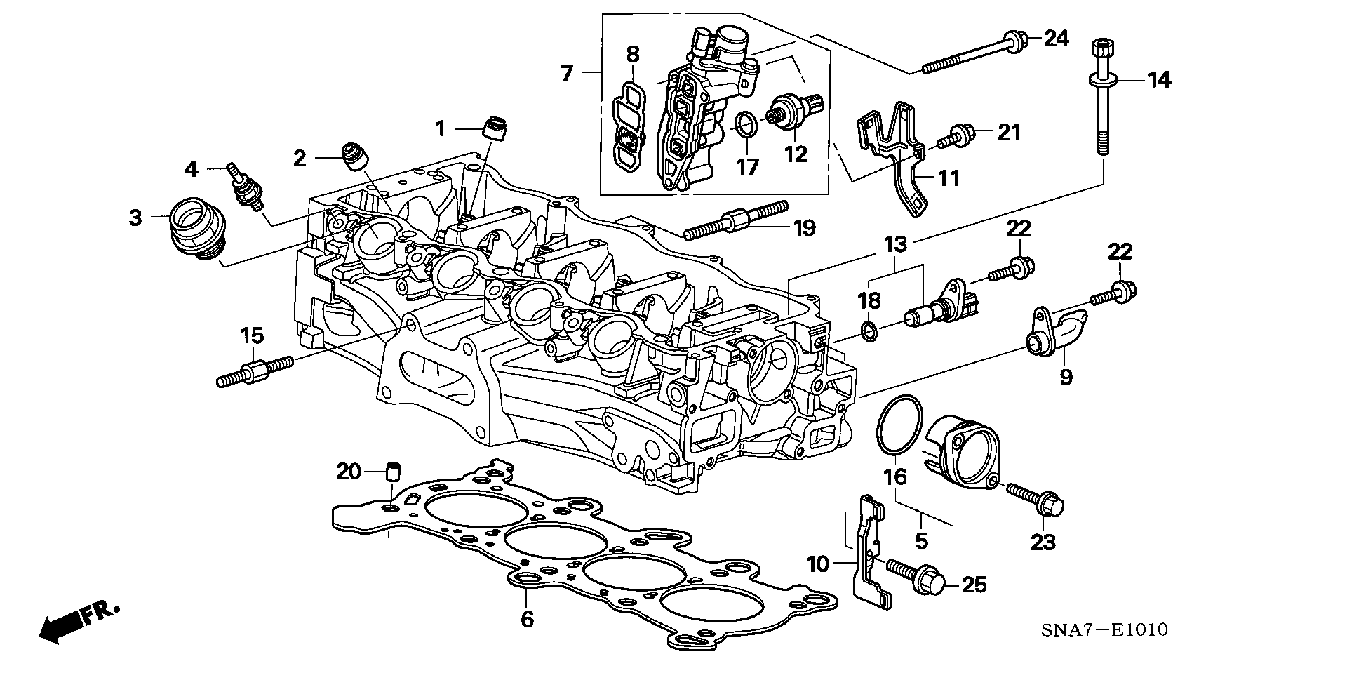 ACURA 12211-PZ1-003 - Mühür halqası, klapan sapı furqanavto.az