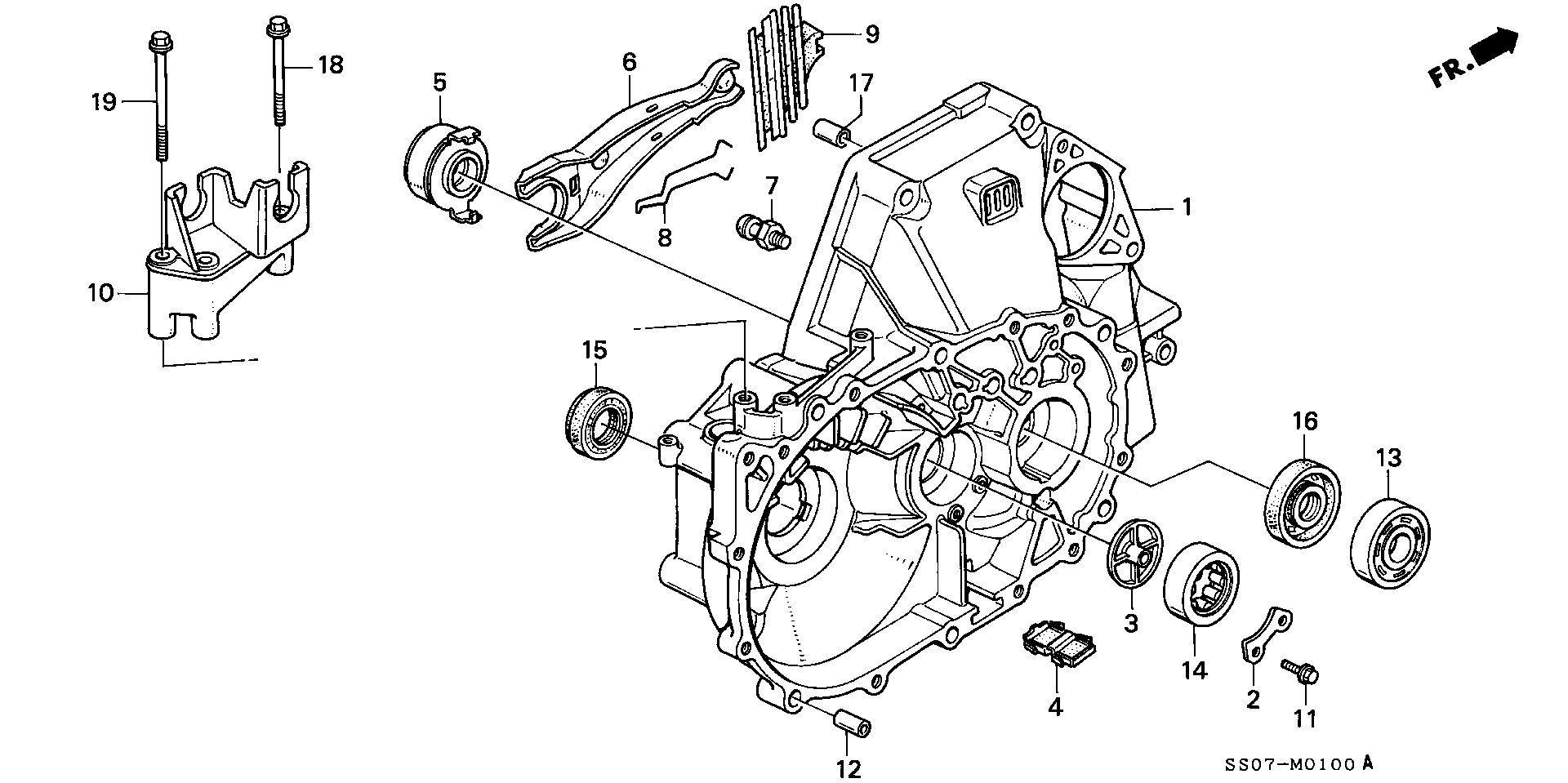 Honda 22810-PX5-003 - Debriyajın buraxılması üçün rulman furqanavto.az