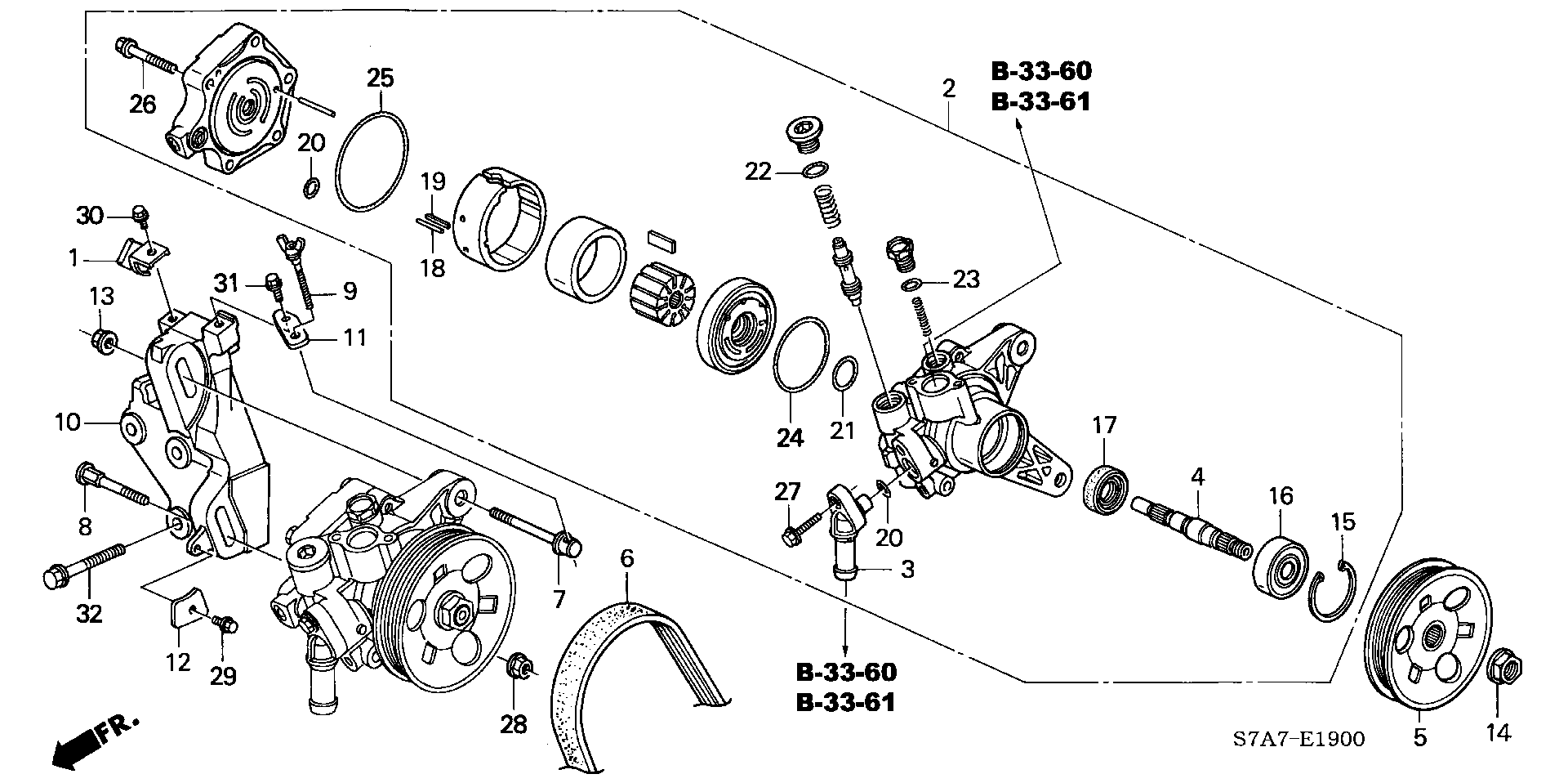 Honda 91349-PNC-J01 - Conta, suqəbuledici manifold furqanavto.az
