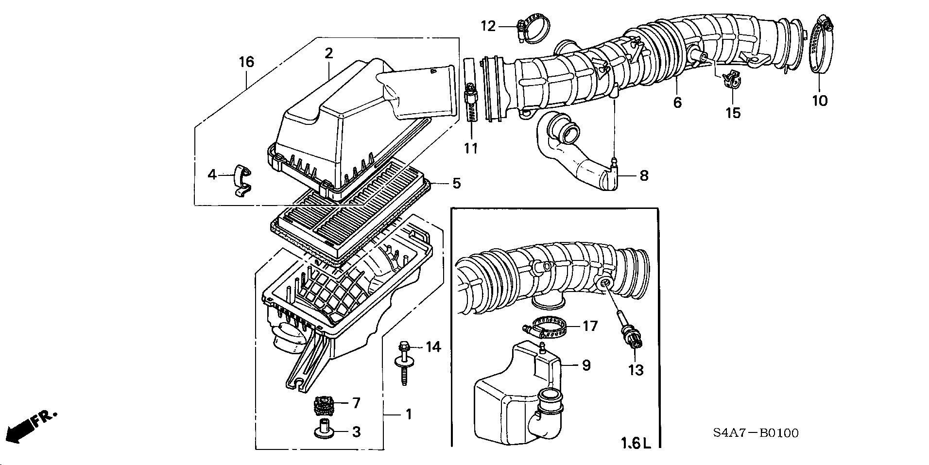 Honda 37880PDFE01 - Sensor, giriş havasının temperaturu www.furqanavto.az