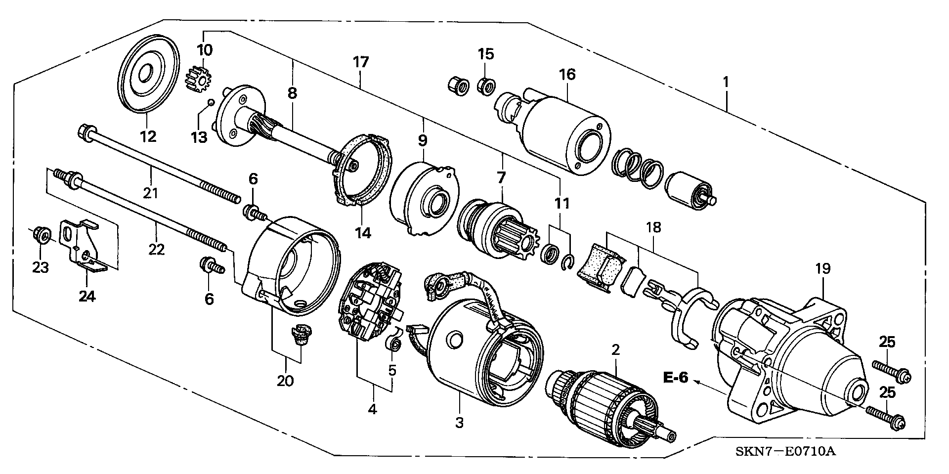 Honda 31200-RBD-E01 - Başlanğıc furqanavto.az