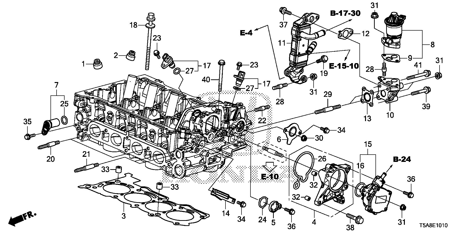 Honda 12210-PZ1-003 - Mühür halqası, klapan sapı furqanavto.az