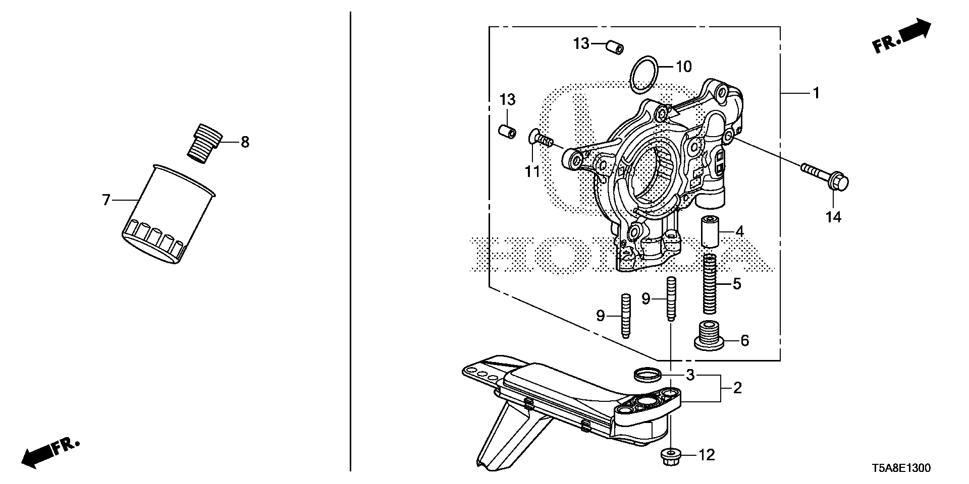 ACURA 15400-RTA-003 - Yağ filtri furqanavto.az