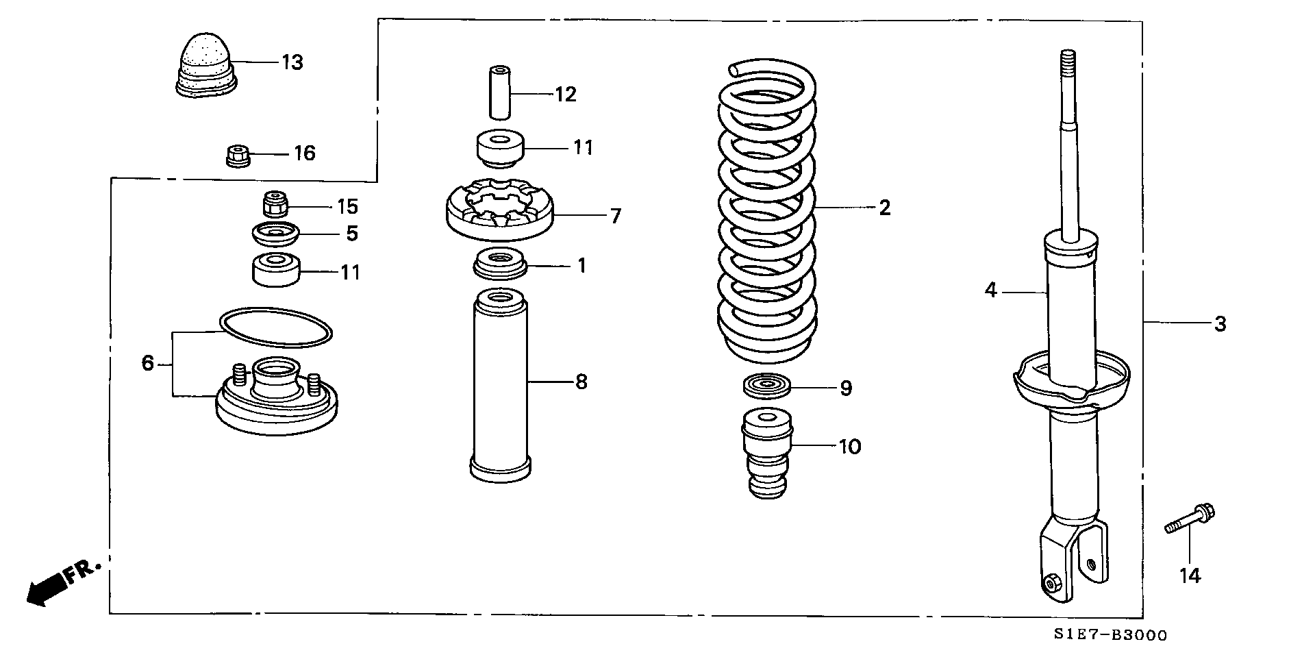 Rover 52611S1EE02 - Amortizator furqanavto.az