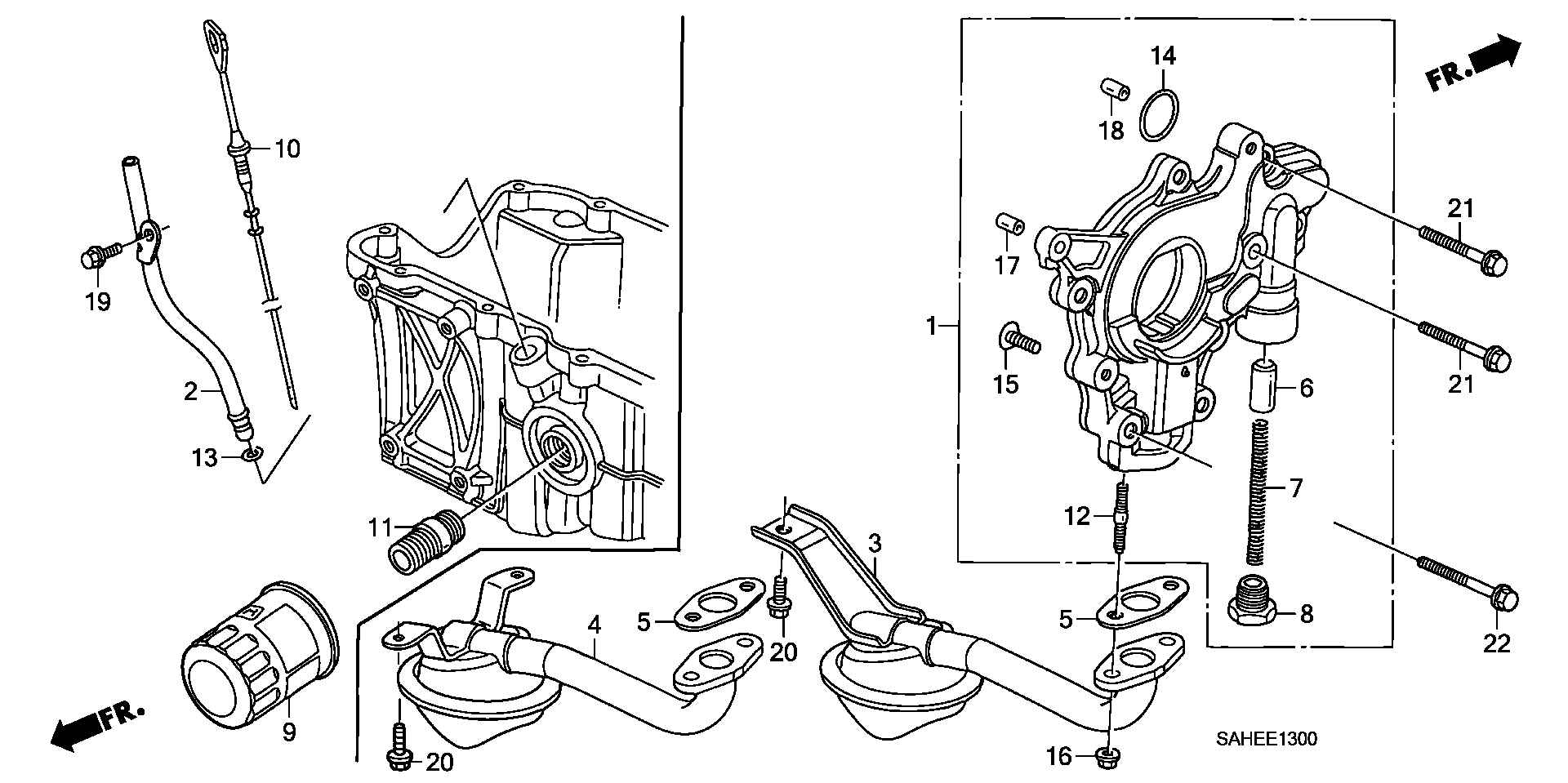 ACURA 15400RTA004 - Yağ filtri furqanavto.az