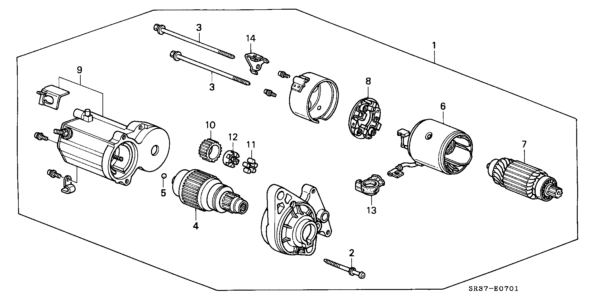 ACURA 31200-P01-003 - Başlanğıc furqanavto.az