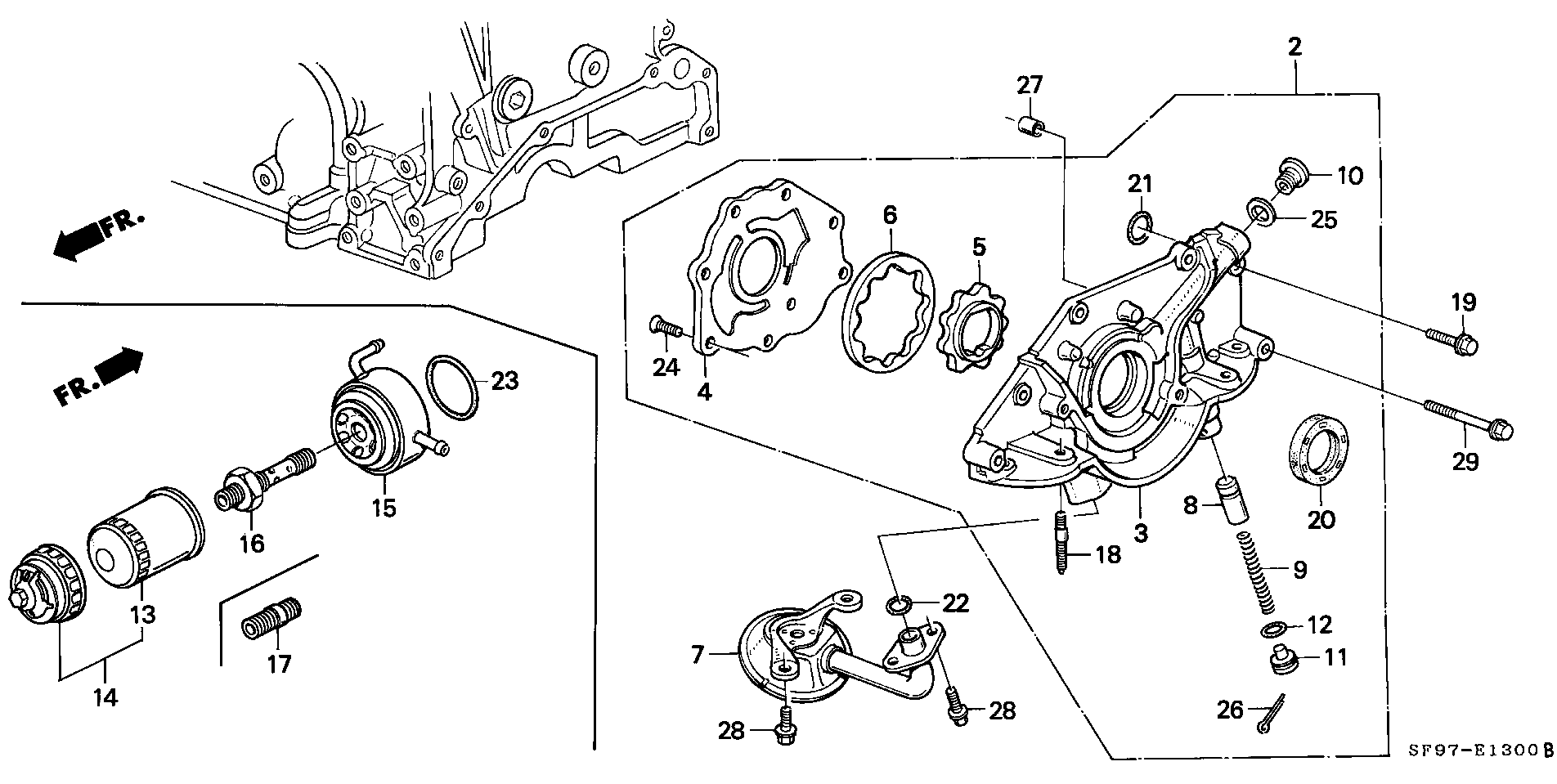 Honda 91316-PE7-730 - Conta, suqəbuledici manifold furqanavto.az