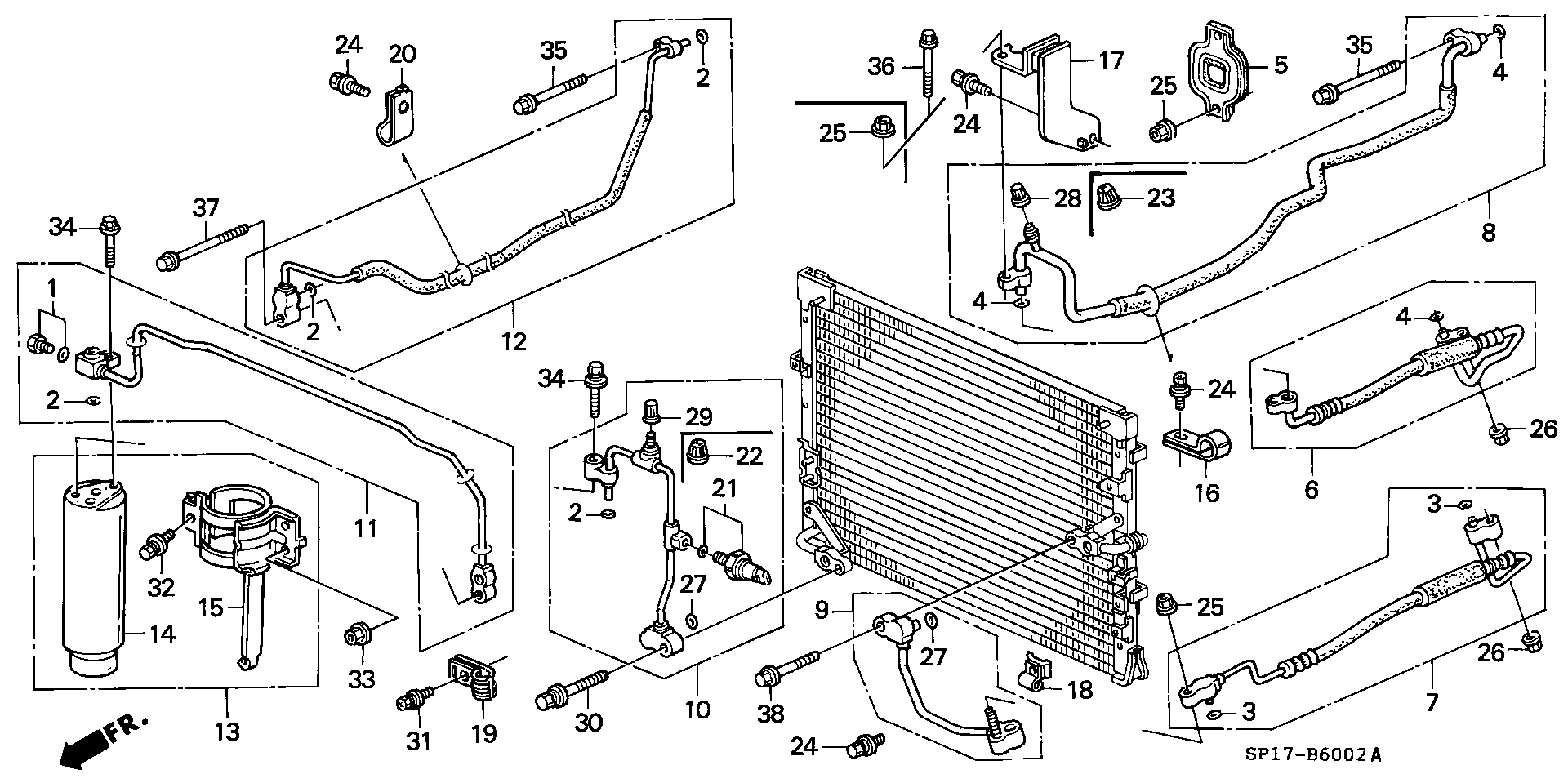 Porsche 80350-SP0-003 - Quruducu, kondisioner furqanavto.az