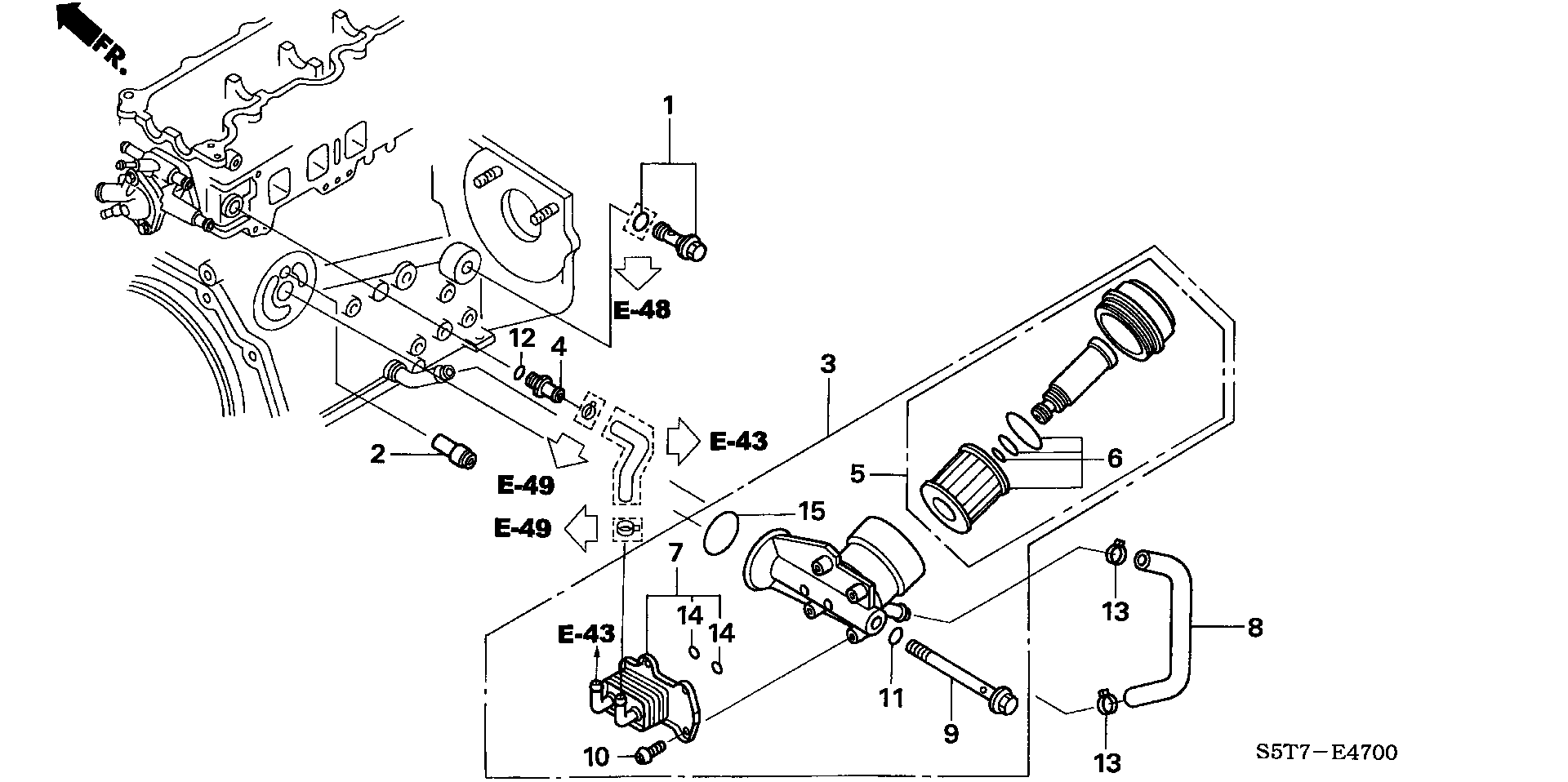 Honda 15430-PLZ-D00 - YAG FİLTERİ furqanavto.az