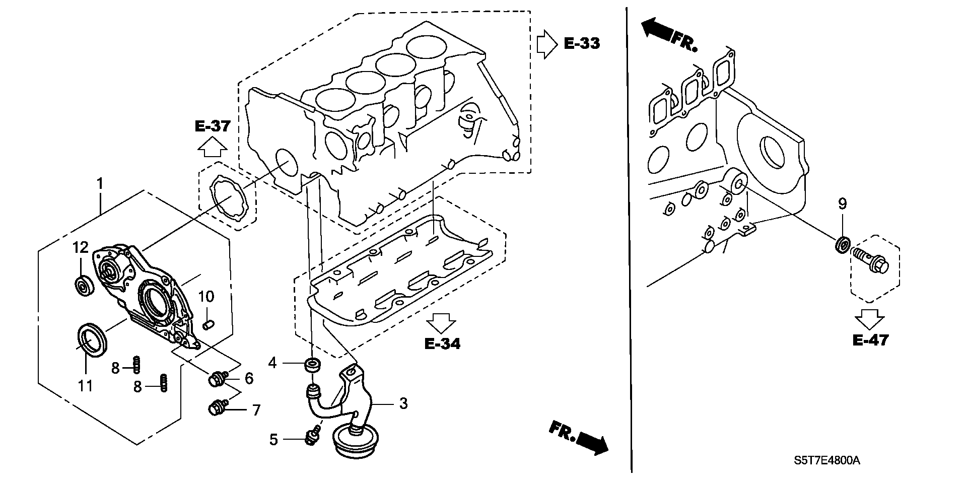 Honda 91220-PLZ-D00 - Vil möhürü, krank mili furqanavto.az