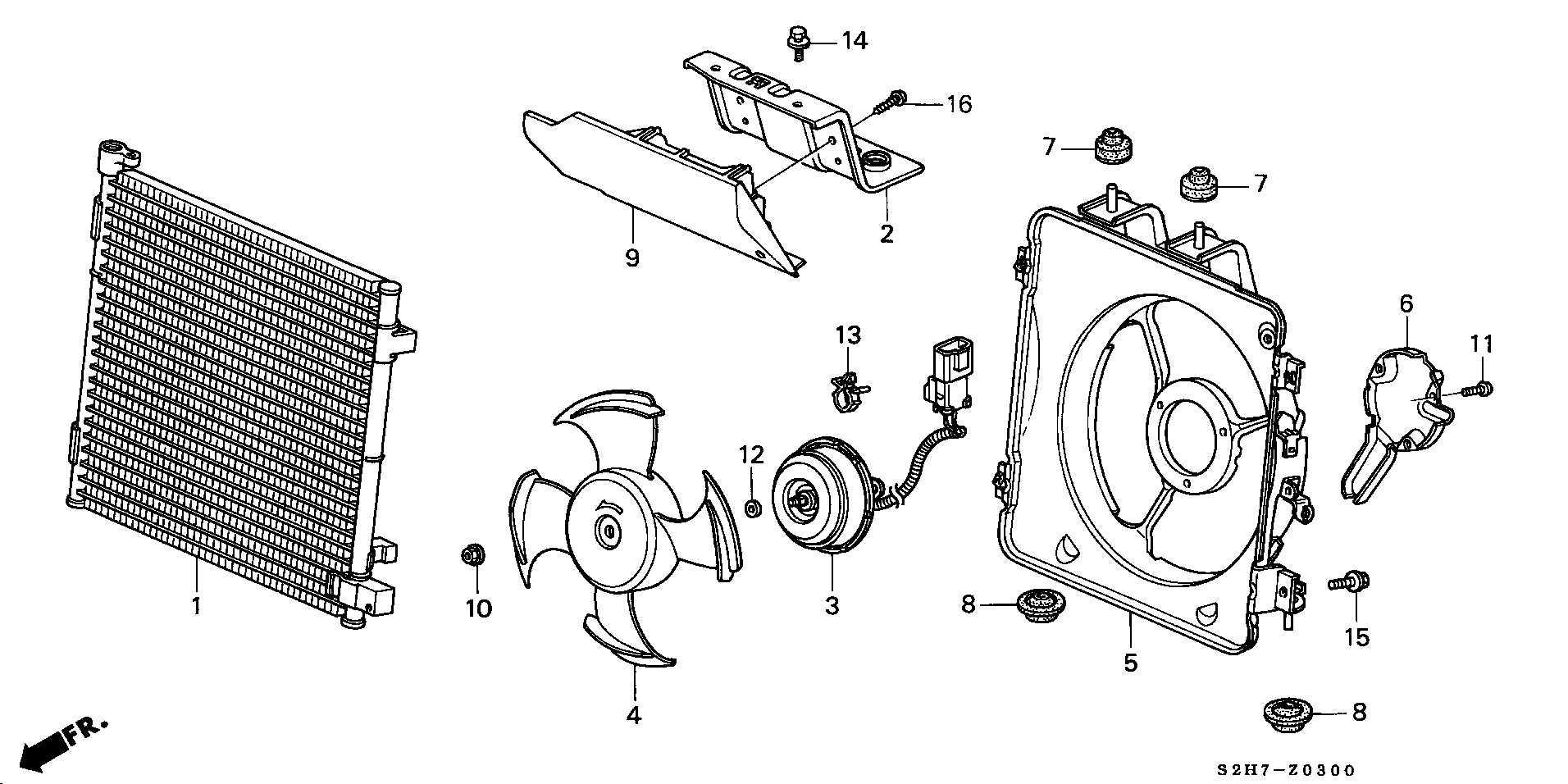 Rover 80110S2H003 - Kondenser, kondisioner furqanavto.az