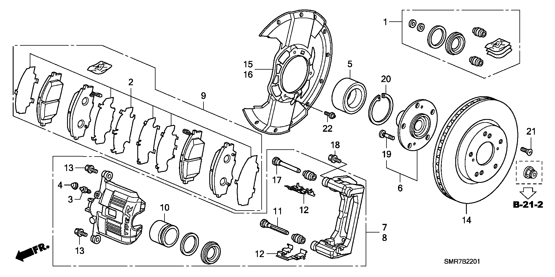 Honda 90681-SMT-G00 - Təkər qovşağı, podşipnik dəsti furqanavto.az