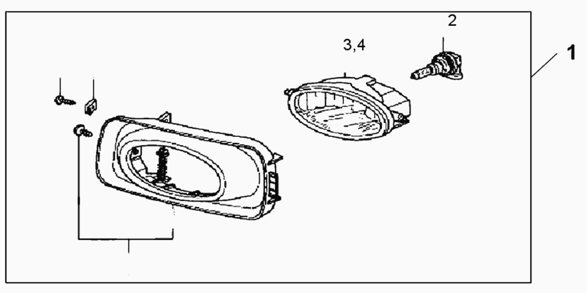 Honda 33165-S5A-003 - Lampa, döngə işığı furqanavto.az