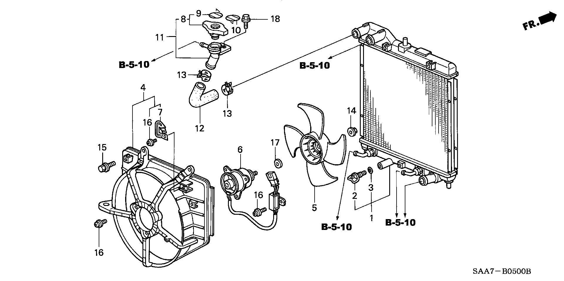 Honda 19045P08014 - Mühürləmə qapağı, radiator furqanavto.az