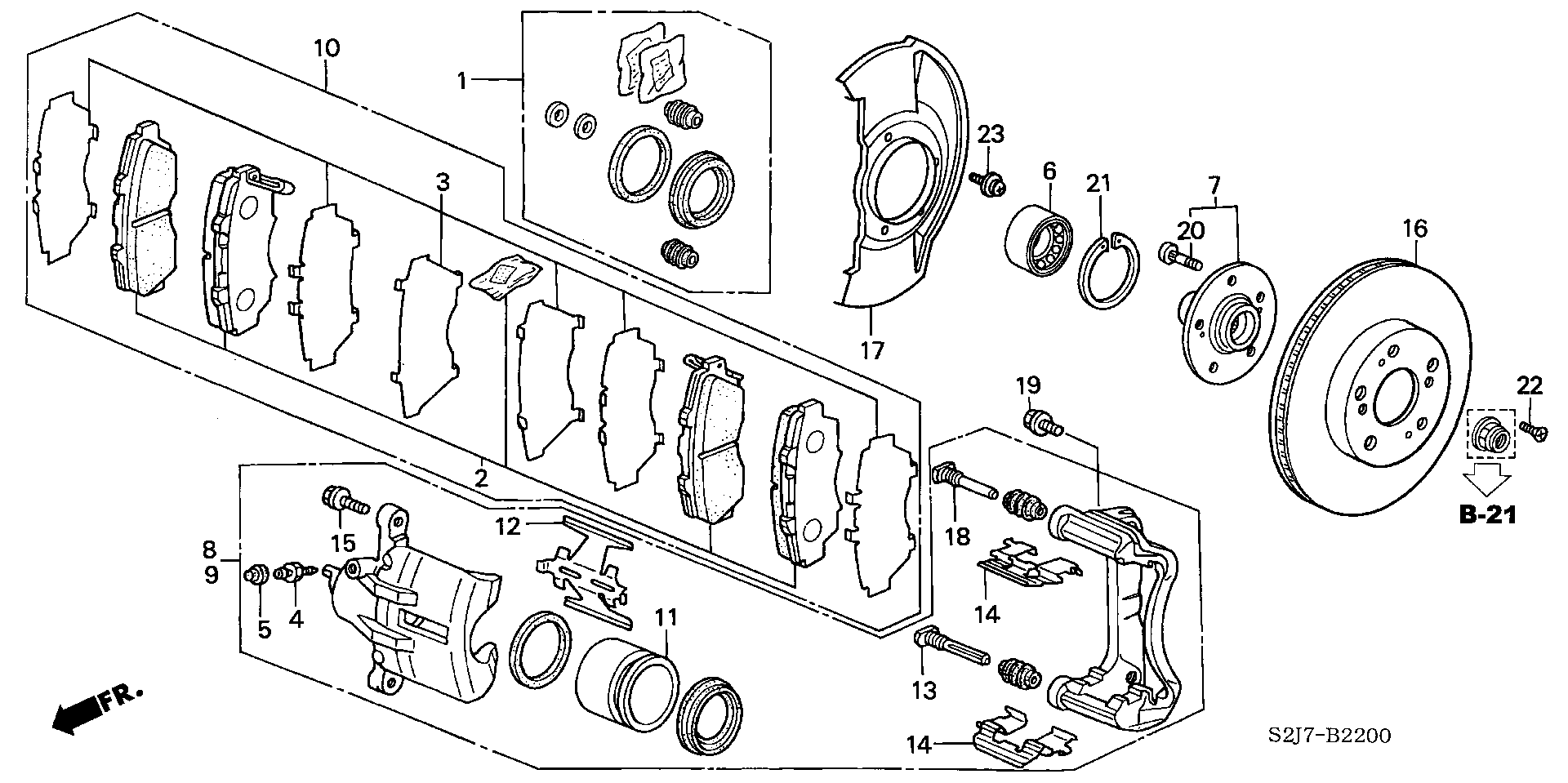 Rover 45018SS0A00 - Əyləc kaliperi furqanavto.az