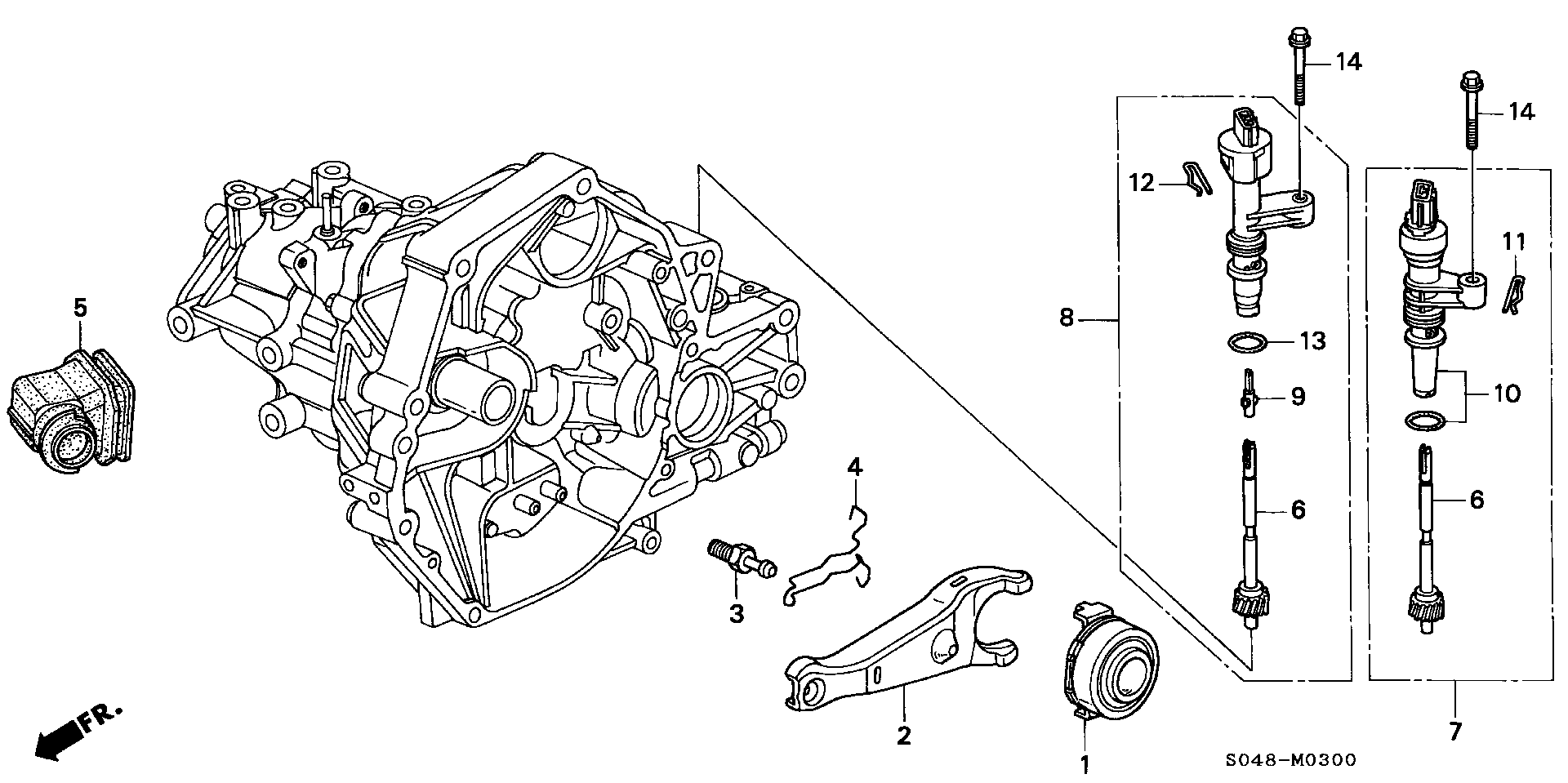 Honda 22810-P20-003 - Debriyajın buraxılması üçün rulman furqanavto.az