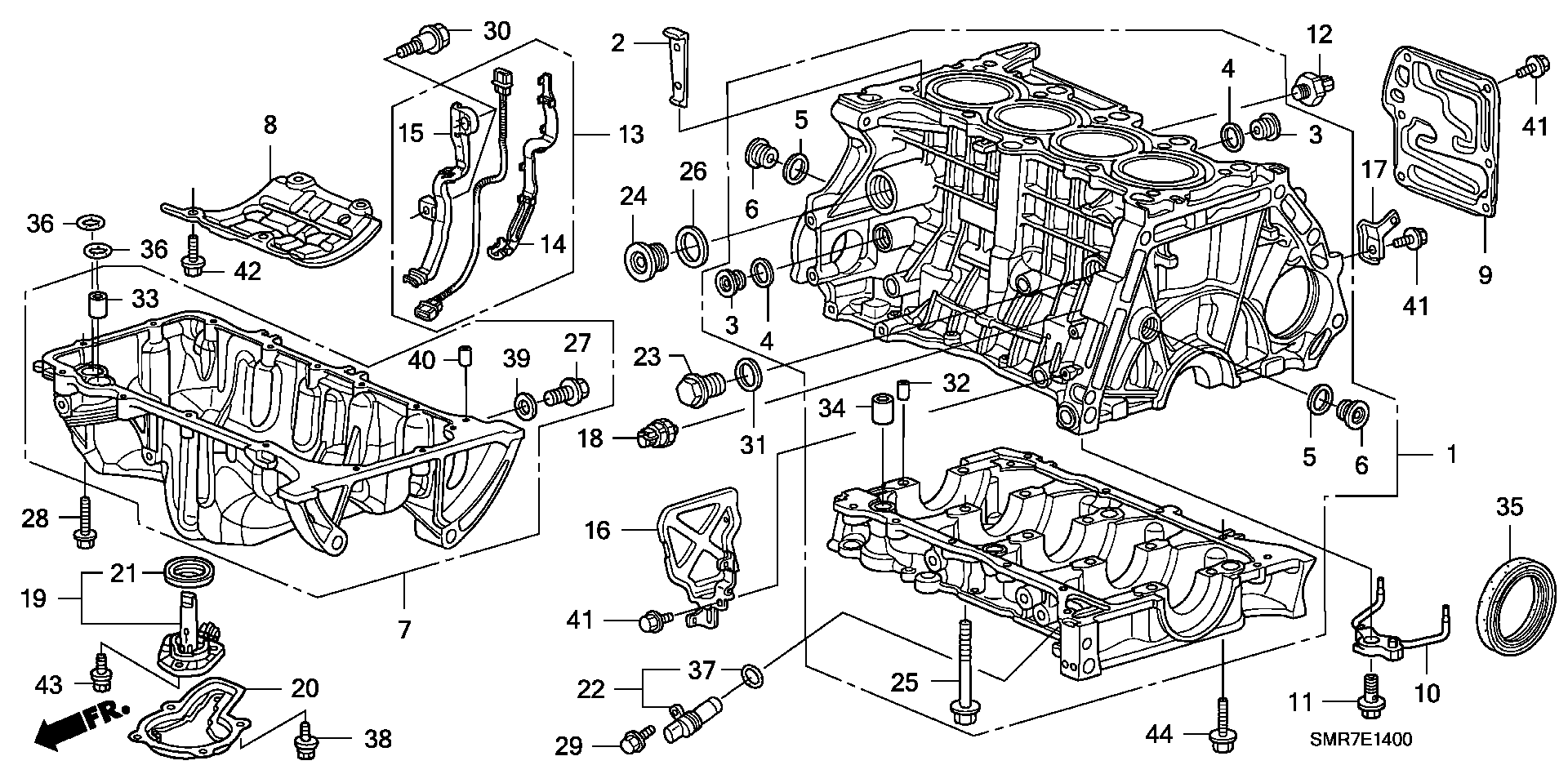 Honda 37310RSAG01 - Sensor, mühərrik yağının səviyyəsi furqanavto.az