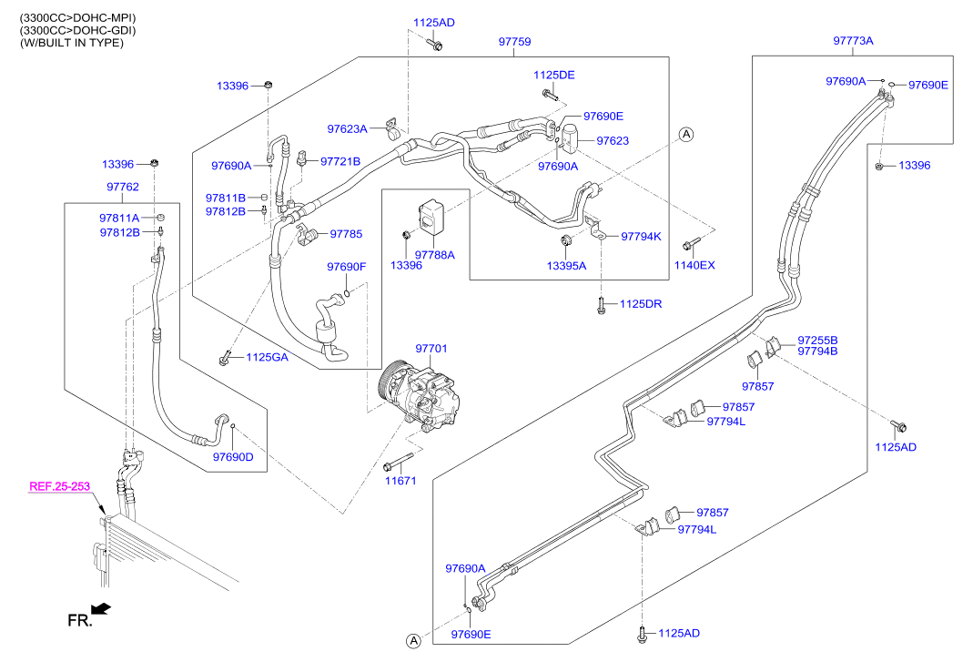 Hyundai 97701-1U650 - Kompressor, kondisioner furqanavto.az