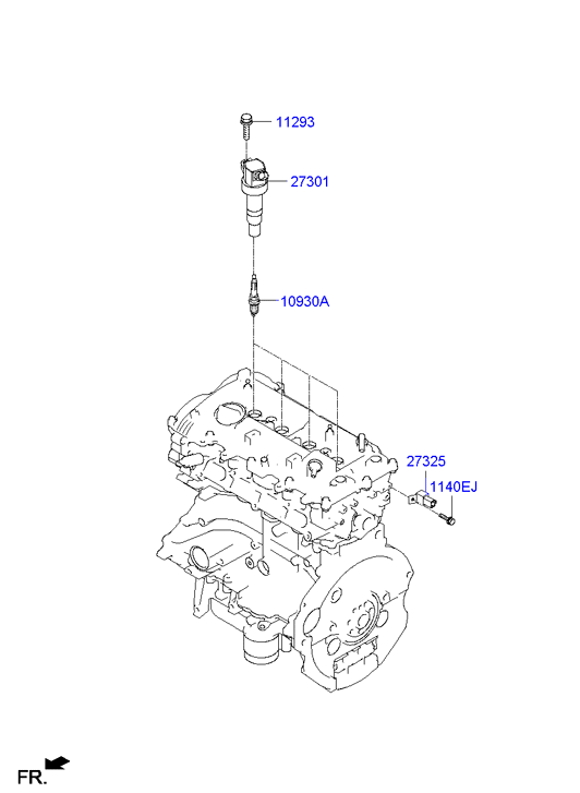 KIA 18846 11070 - Buji furqanavto.az