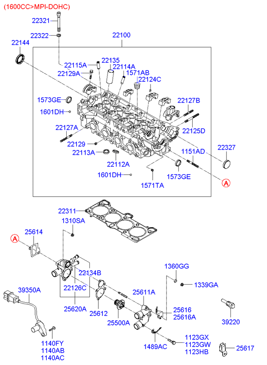 KIA 2562026100 - Termostat, soyuducu furqanavto.az