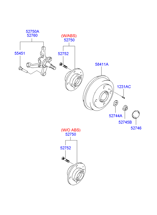 Opel 5271025001 - Təkər Qovşağı furqanavto.az