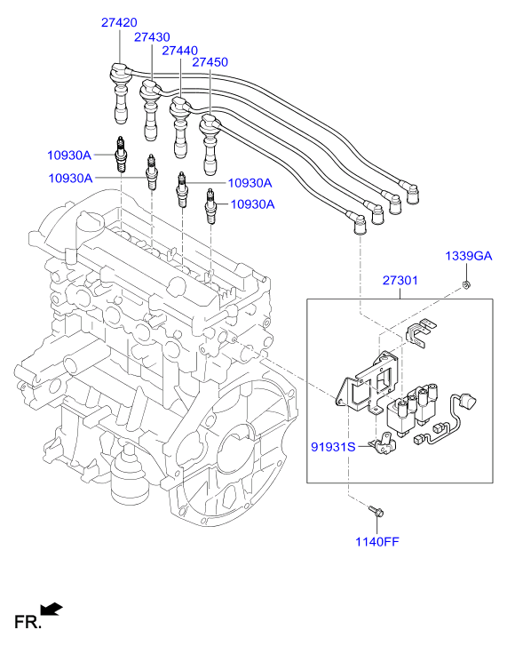 KIA 18848 10080 - Buji furqanavto.az